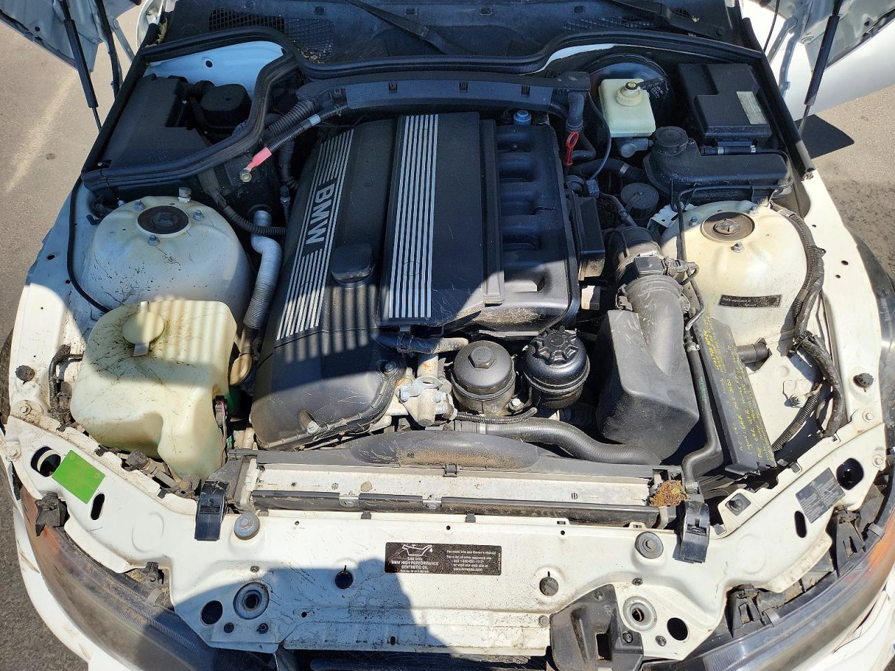 1999 Bmw Z3 2.3 White vin: 4USCH9333XLG01523