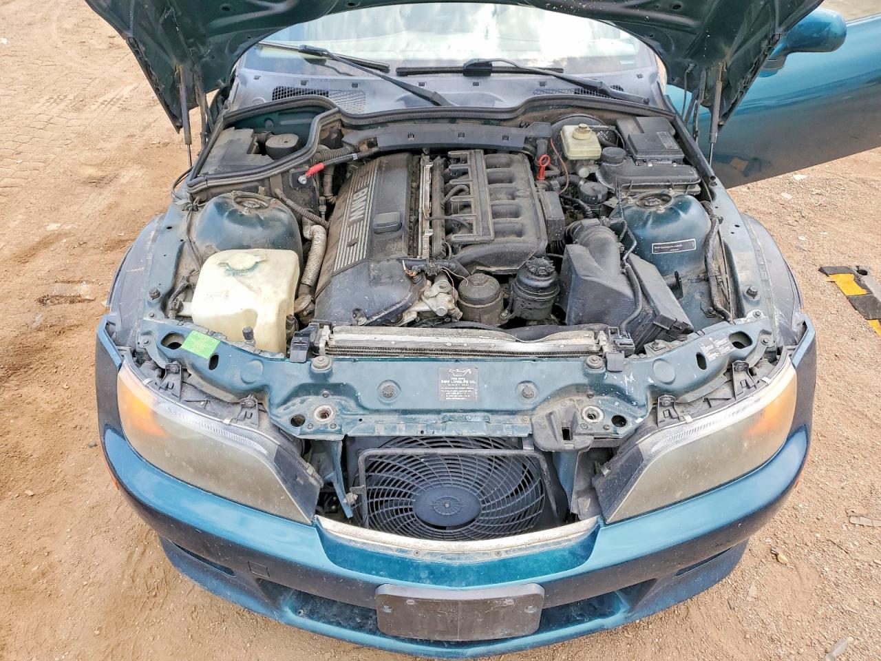 1999 Bmw Z3 2.3 Зеленый vin: 4USCH9339XLF81472