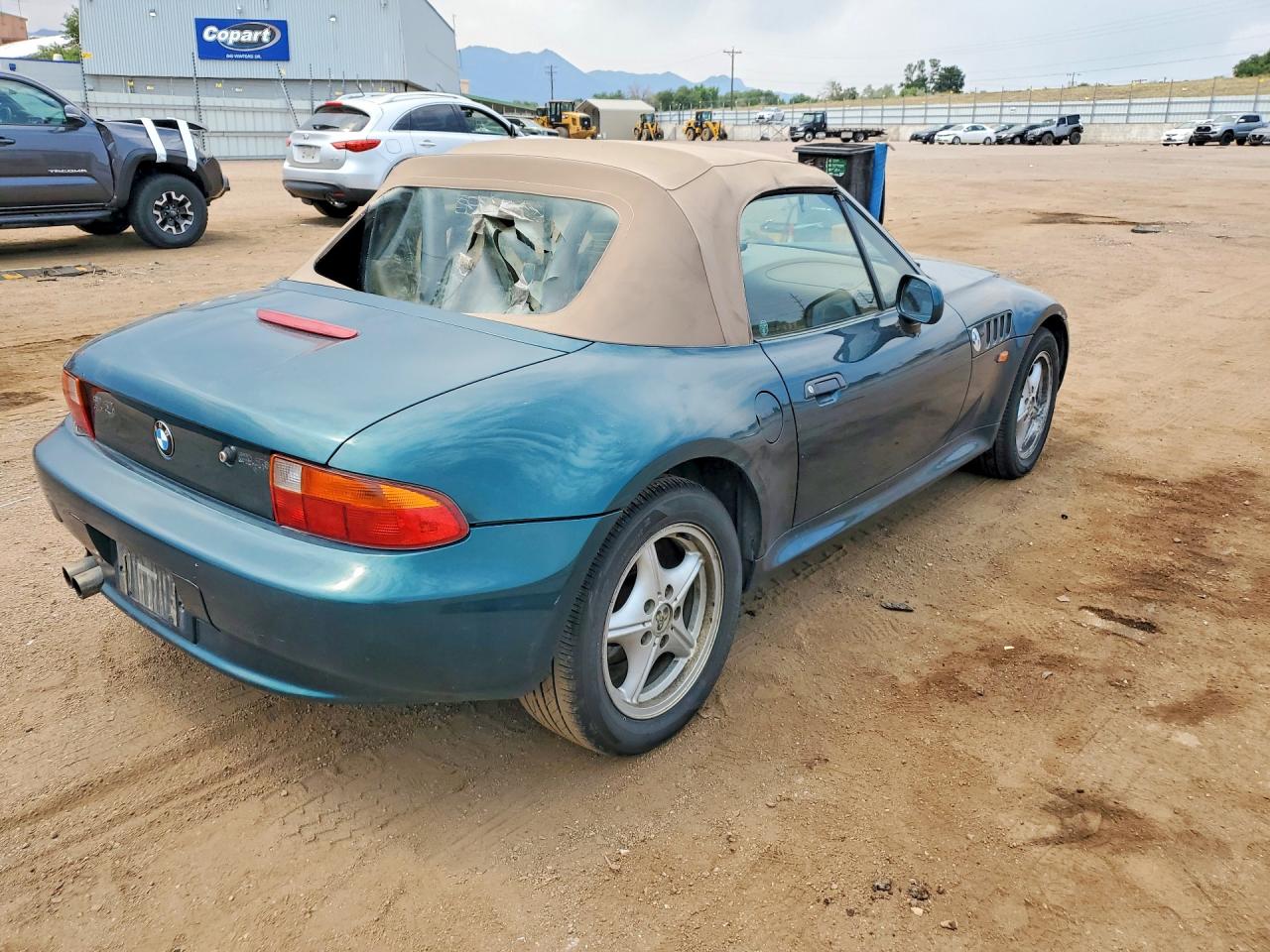 1999 Bmw Z3 2.3 Зеленый vin: 4USCH9339XLF81472
