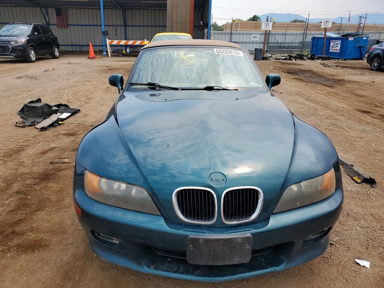 1999 Bmw Z3 2.3 Зеленый vin: 4USCH9339XLF81472