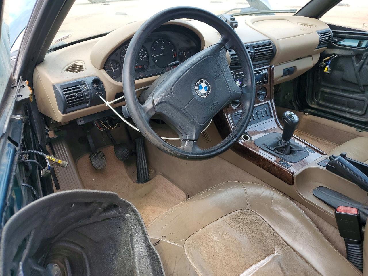 1999 Bmw Z3 2.3 Зеленый vin: 4USCH9339XLF81472