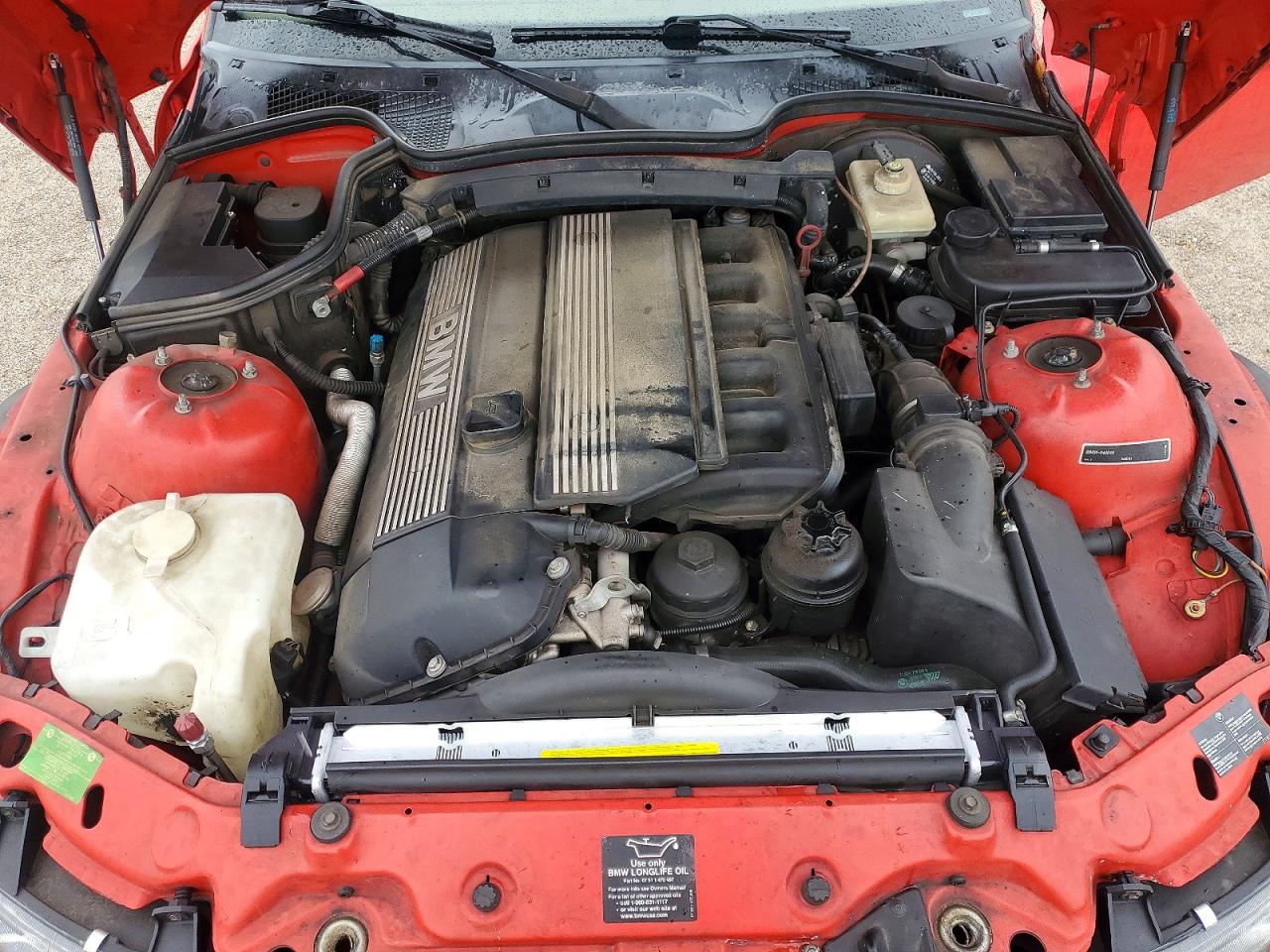 1999 Bmw Z3 2.3 Red vin: 4USCH933XXLF81030