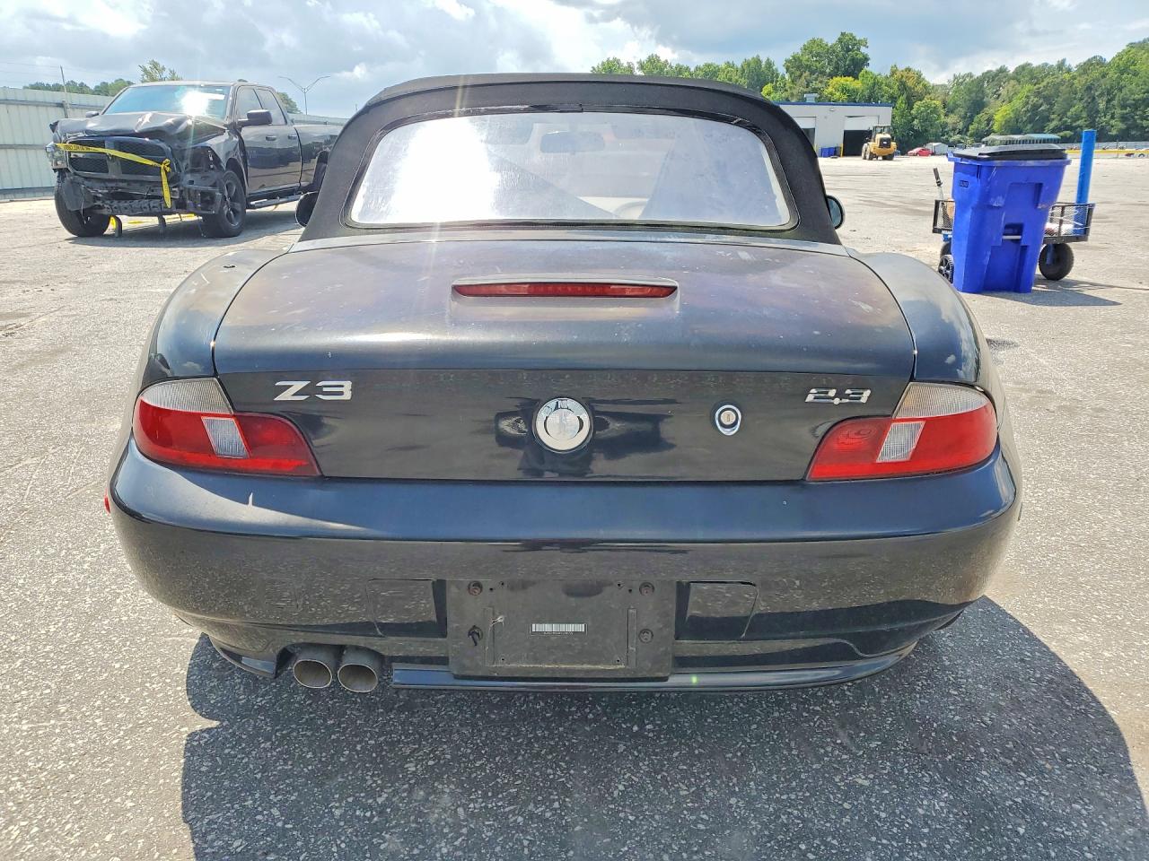 2000 Bmw Z3 2.3 Black vin: 4USCH9340YLF87722