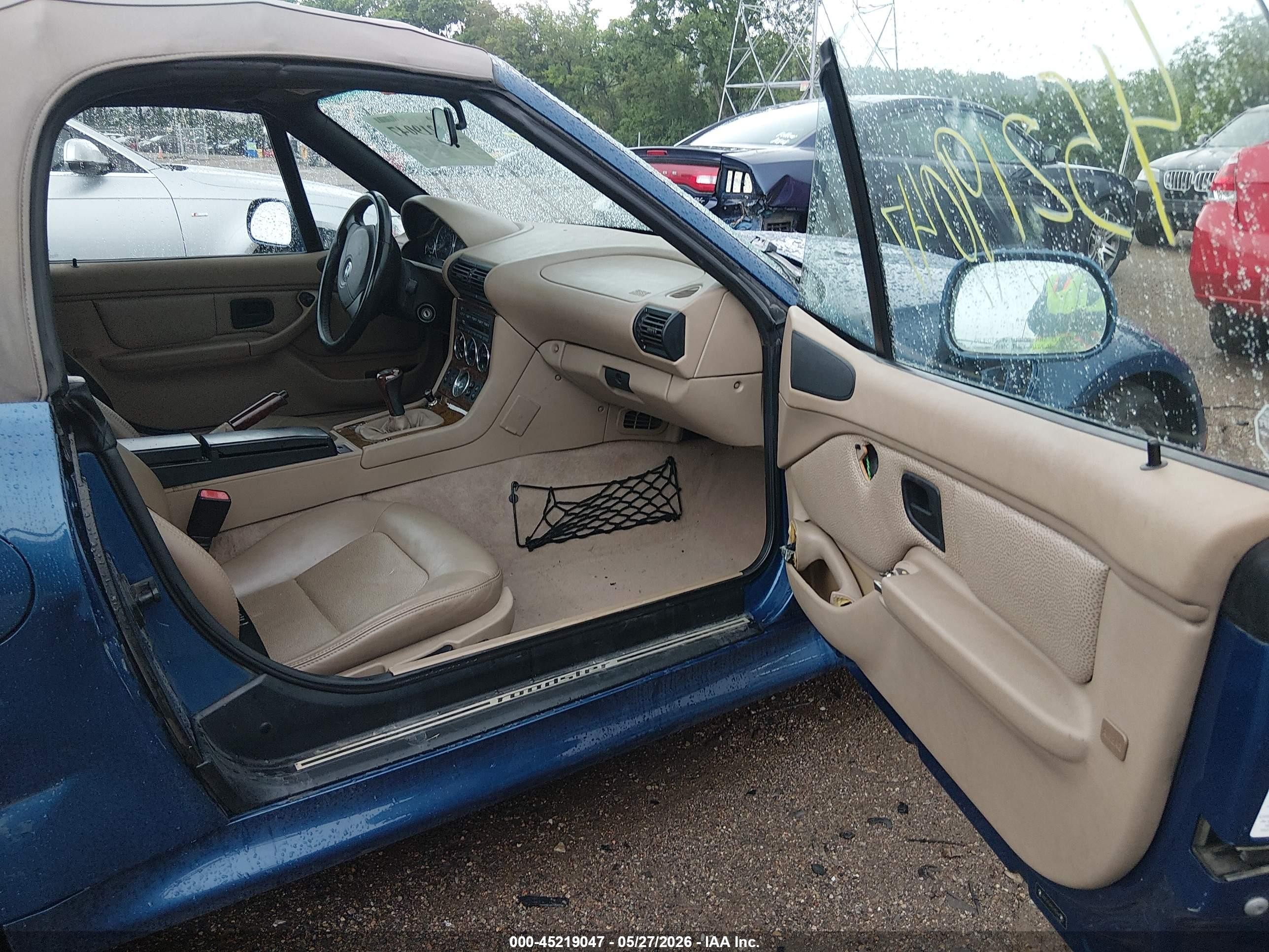 2000 Bmw Z3 2.3 Синий vin: 4USCH9341YLF83548