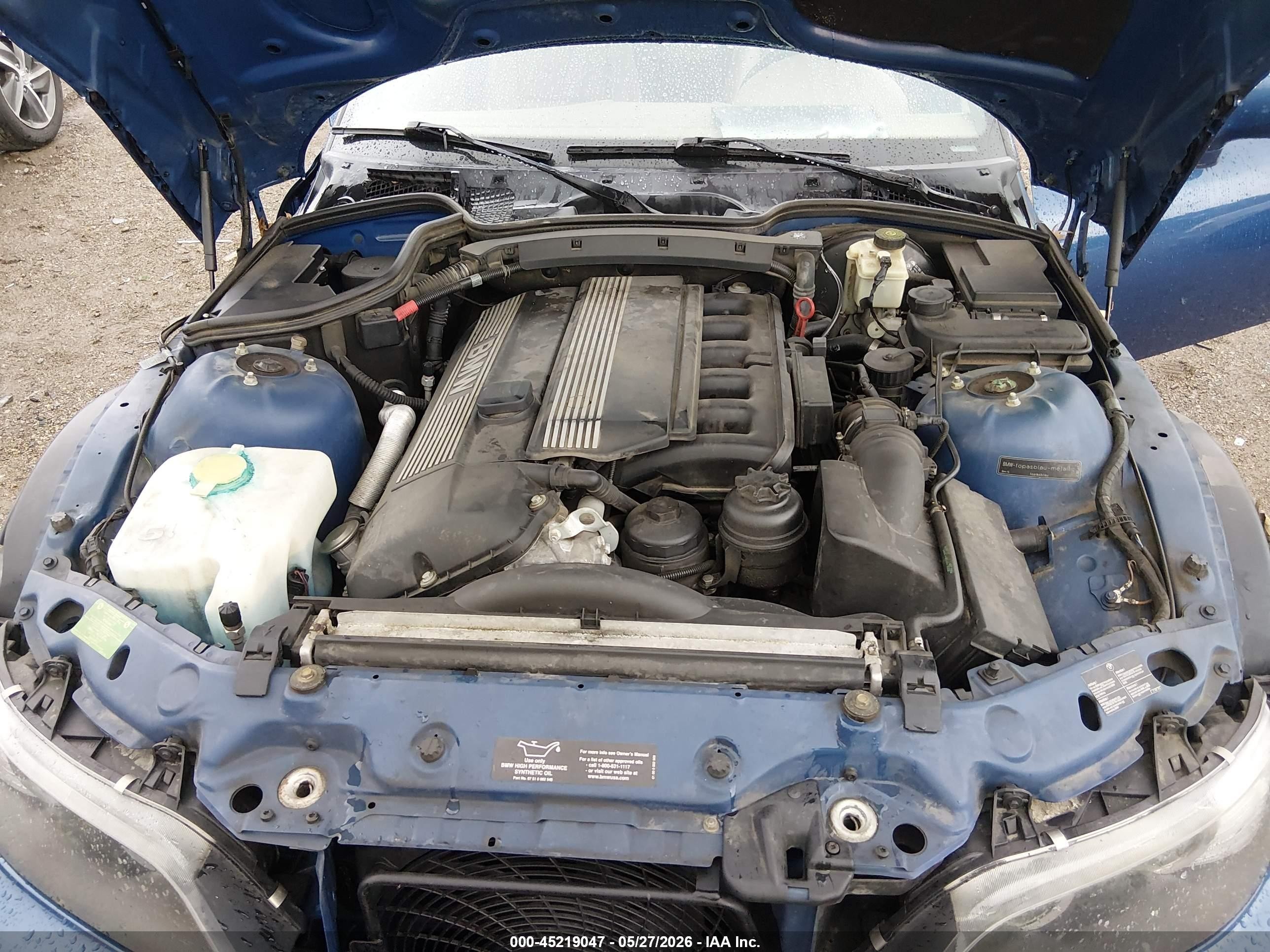 2000 Bmw Z3 2.3 Синий vin: 4USCH9341YLF83548