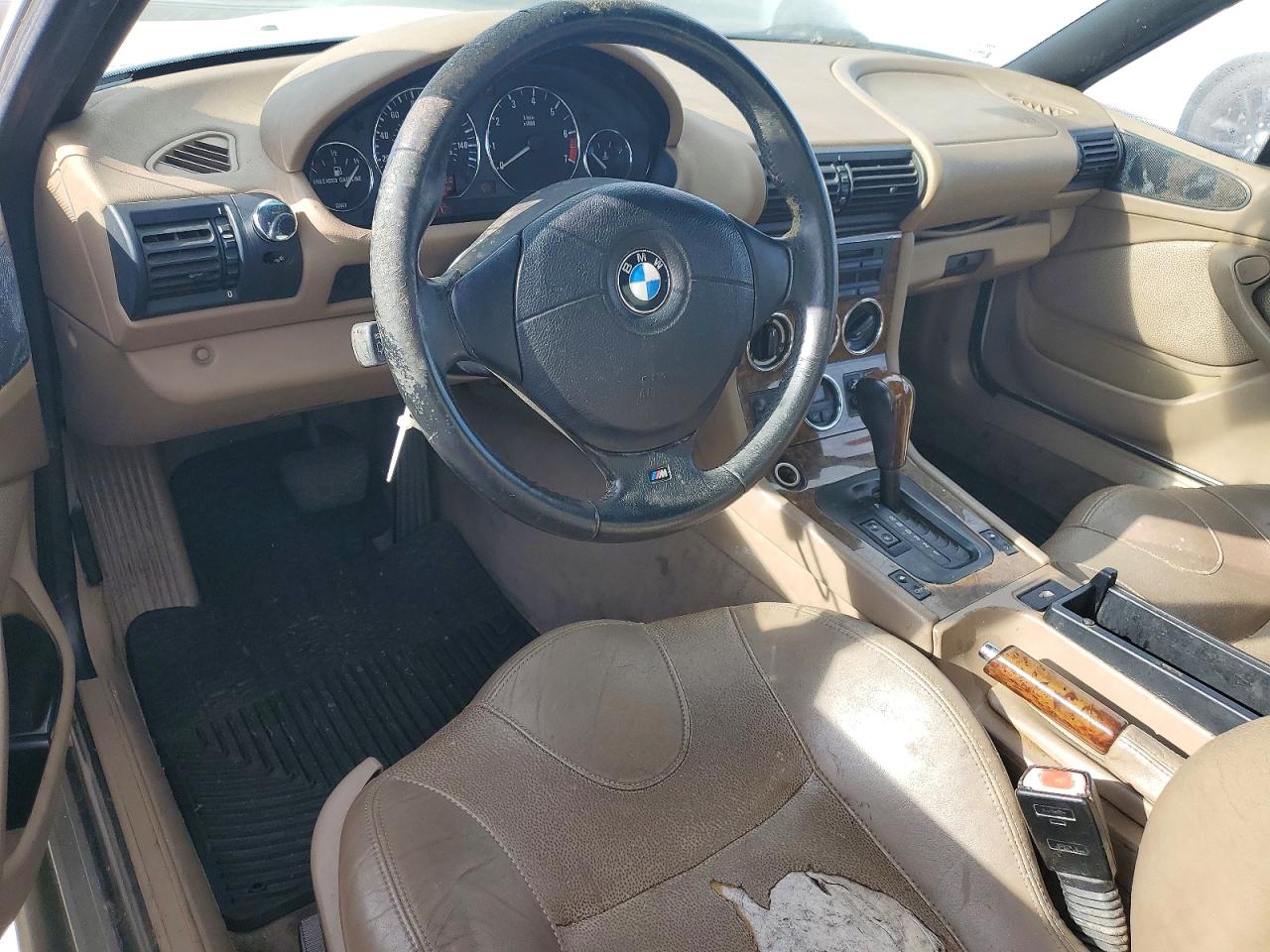 2000 Bmw Z3 2.3 White vin: 4USCH9341YLG02826