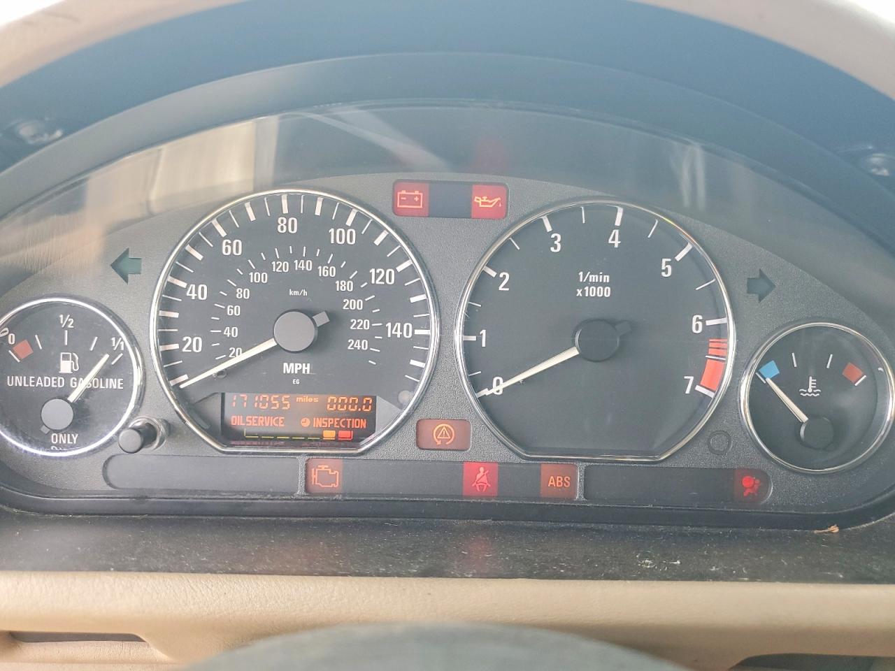 2000 Bmw Z3 2.3 White vin: 4USCH9341YLG02826