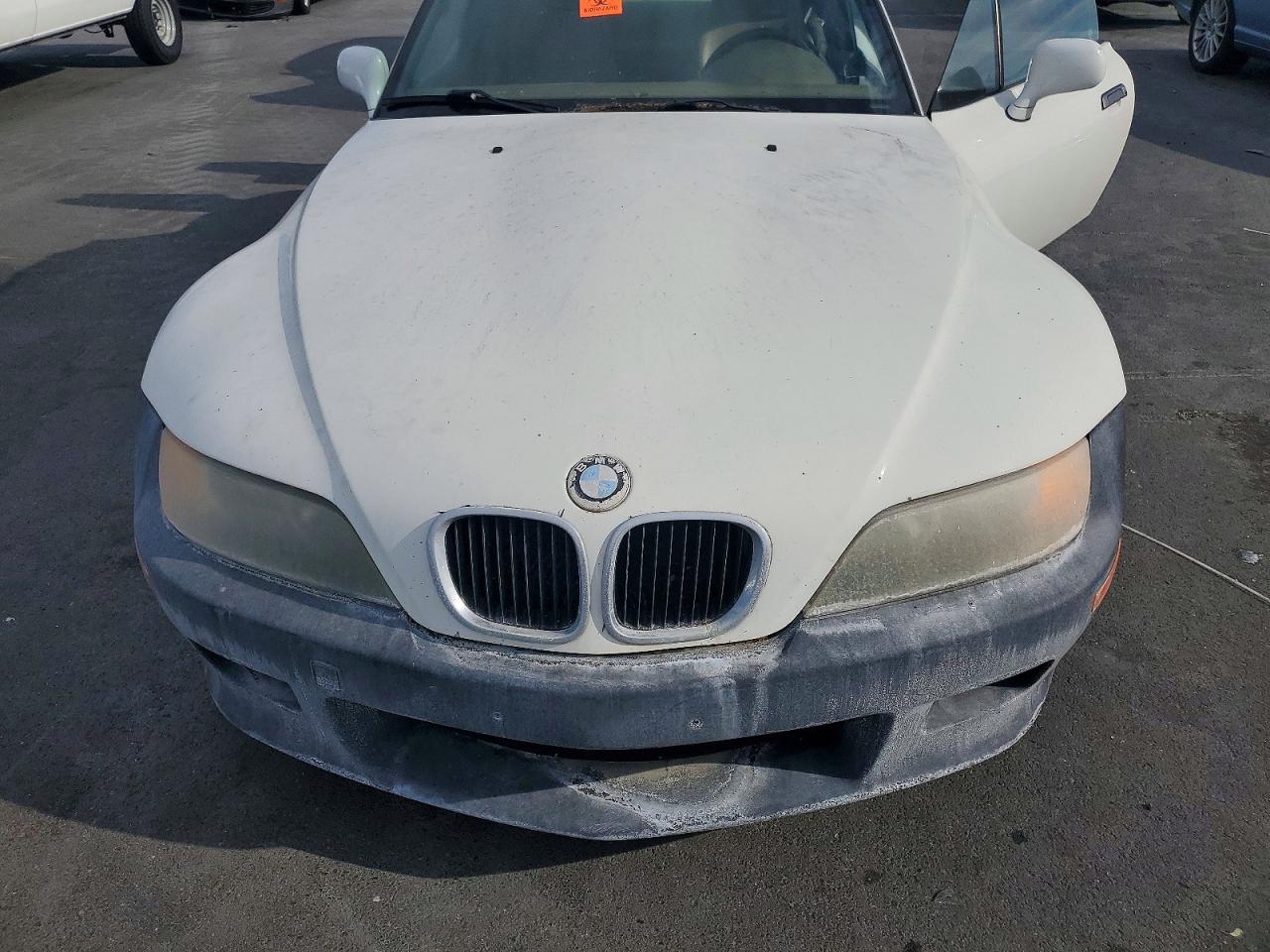 2000 Bmw Z3 2.3 White vin: 4USCH9341YLG02826