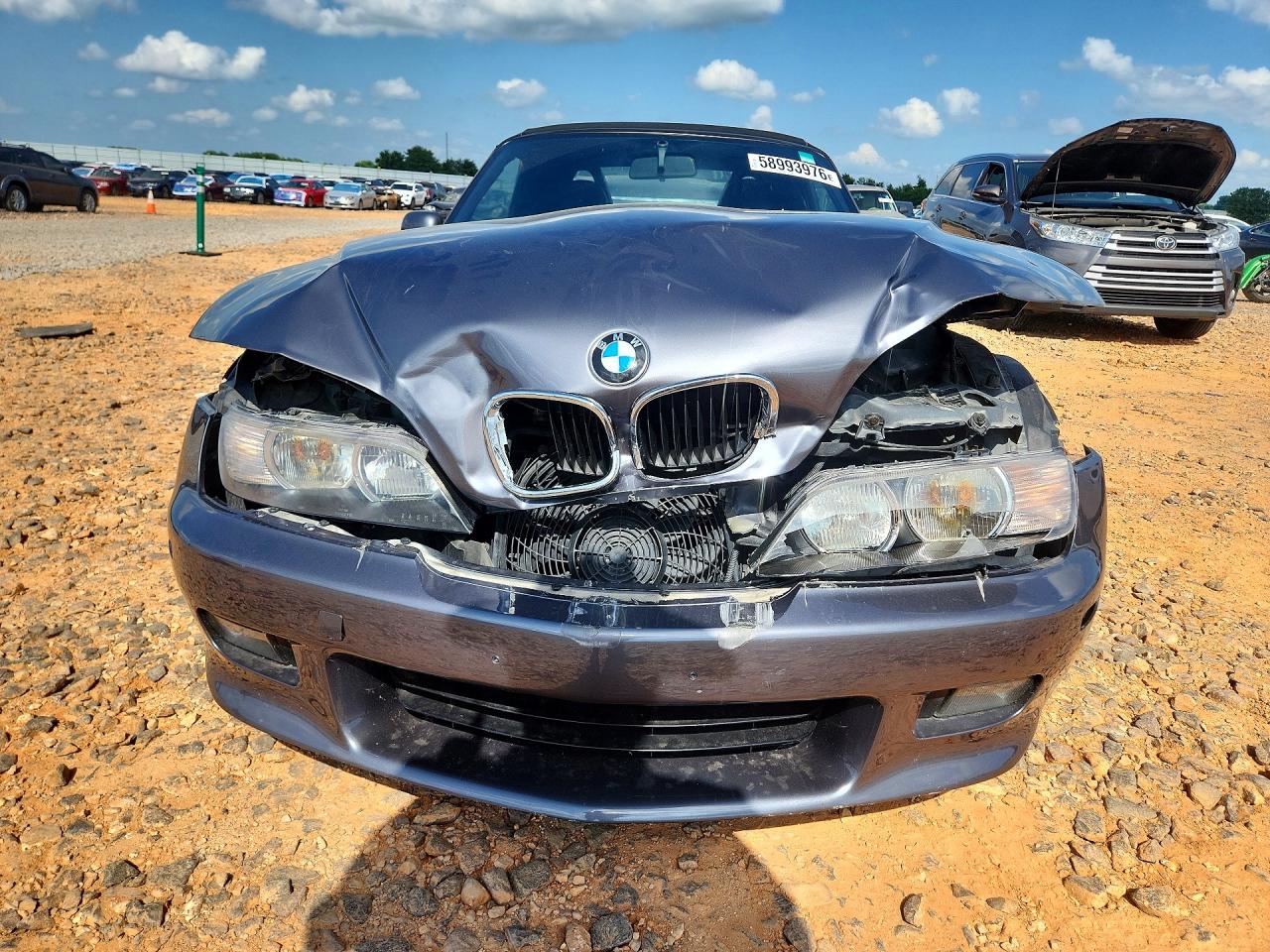 2000 Bmw Z3 2.3 Серый vin: 4USCH9341YLG04933