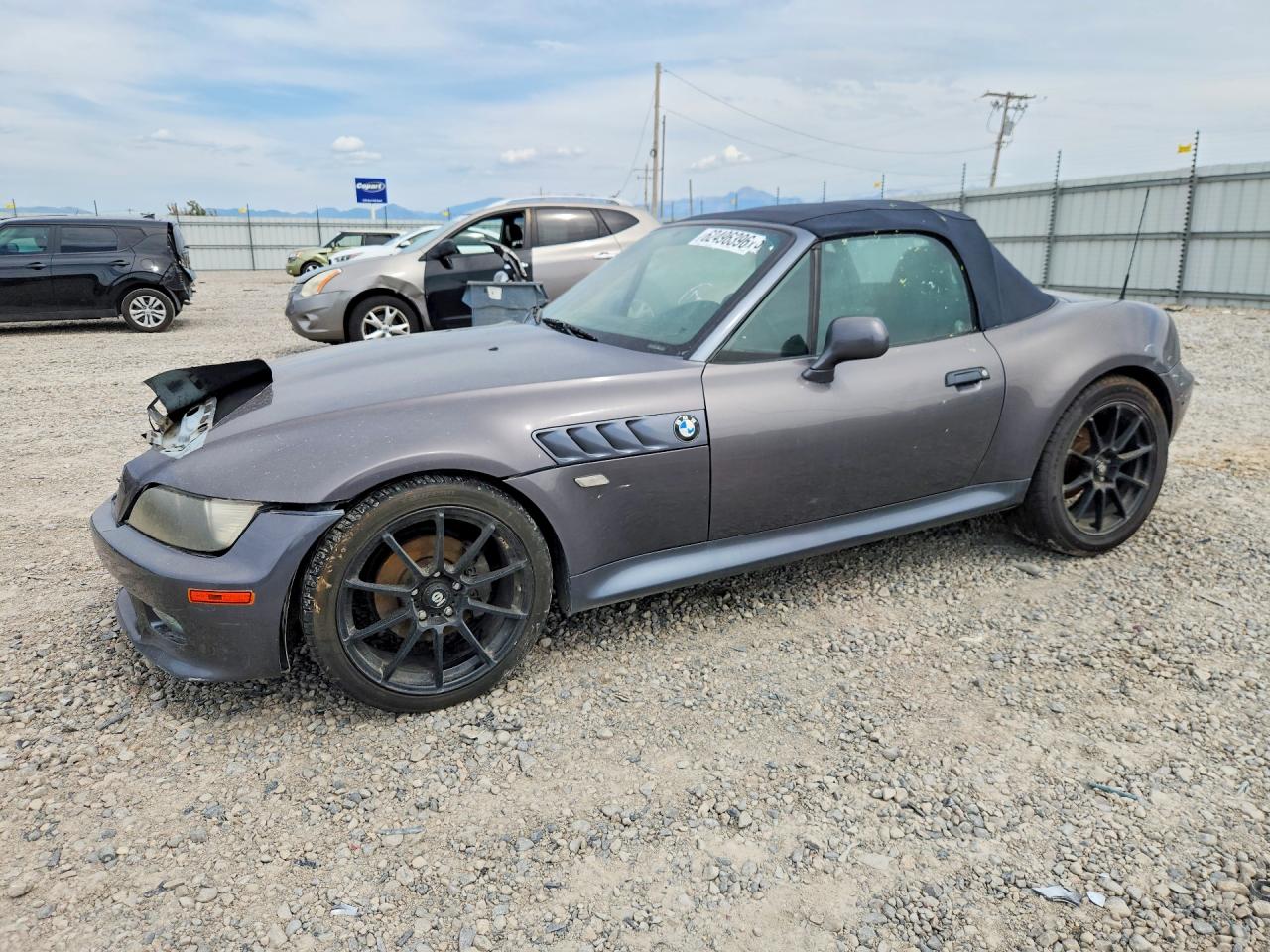 2000 Bmw Z3 2.3 Charcoal vin: 4USCH9341YLG05208