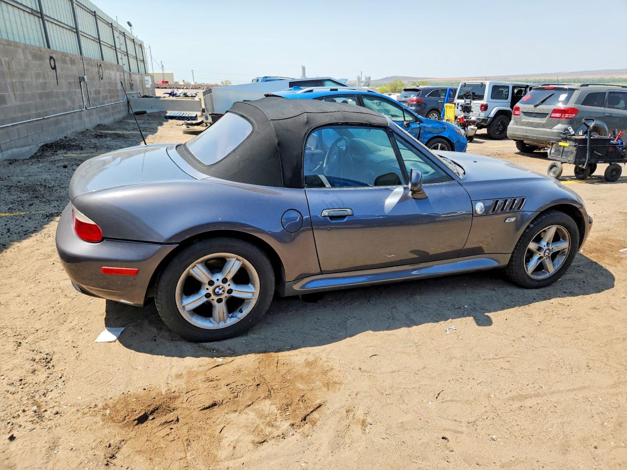 2000 Bmw Z3 2.3 Gray vin: 4USCH9344YLF86492