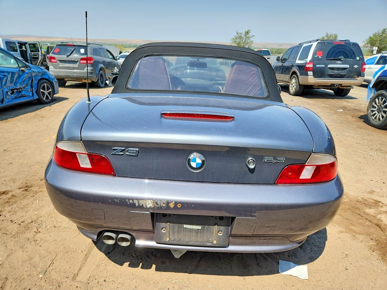 2000 Bmw Z3 2.3 Gray vin: 4USCH9344YLF86492