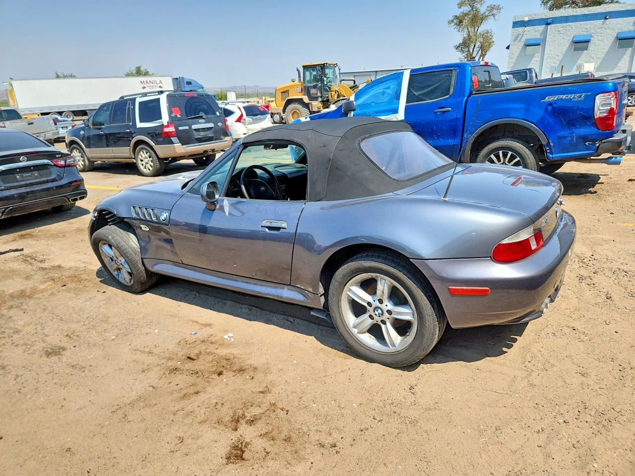 2000 Bmw Z3 2.3 Gray vin: 4USCH9344YLF86492