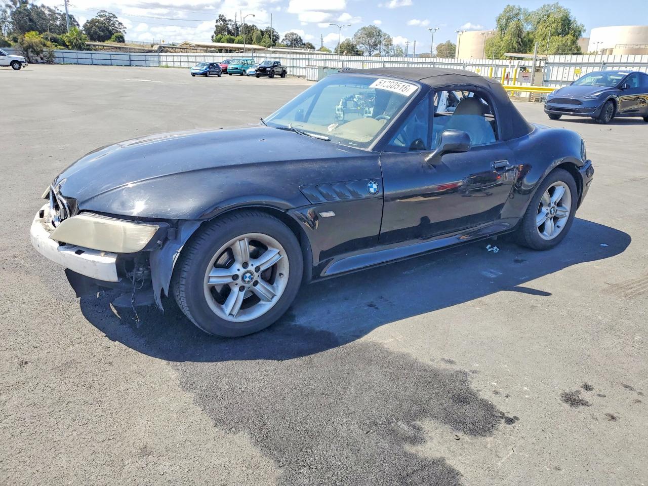2000 Bmw Z3 2.3 Black vin: 4USCH9345YLF87960