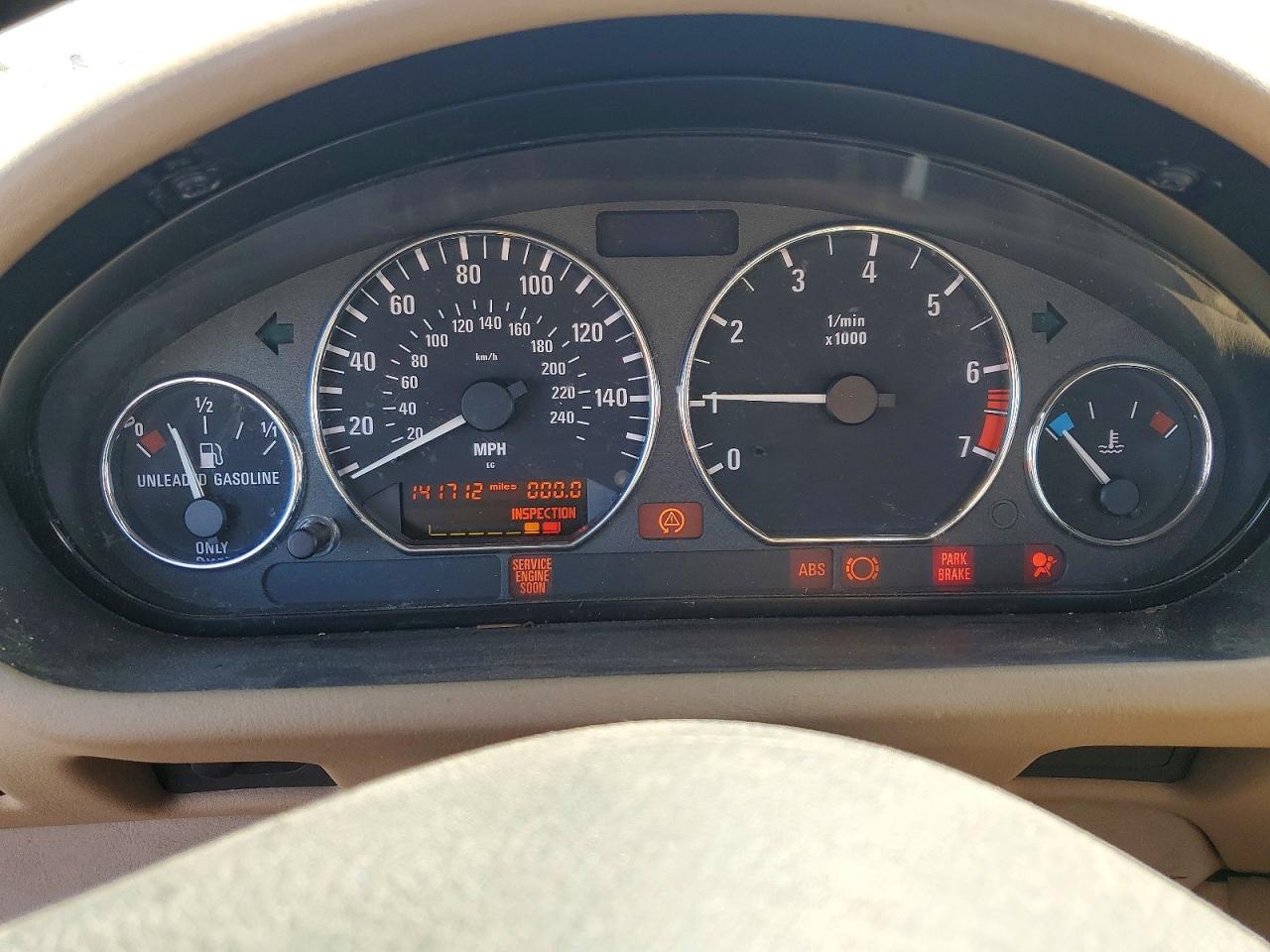 2000 Bmw Z3 2.3 Black vin: 4USCH9345YLF87960