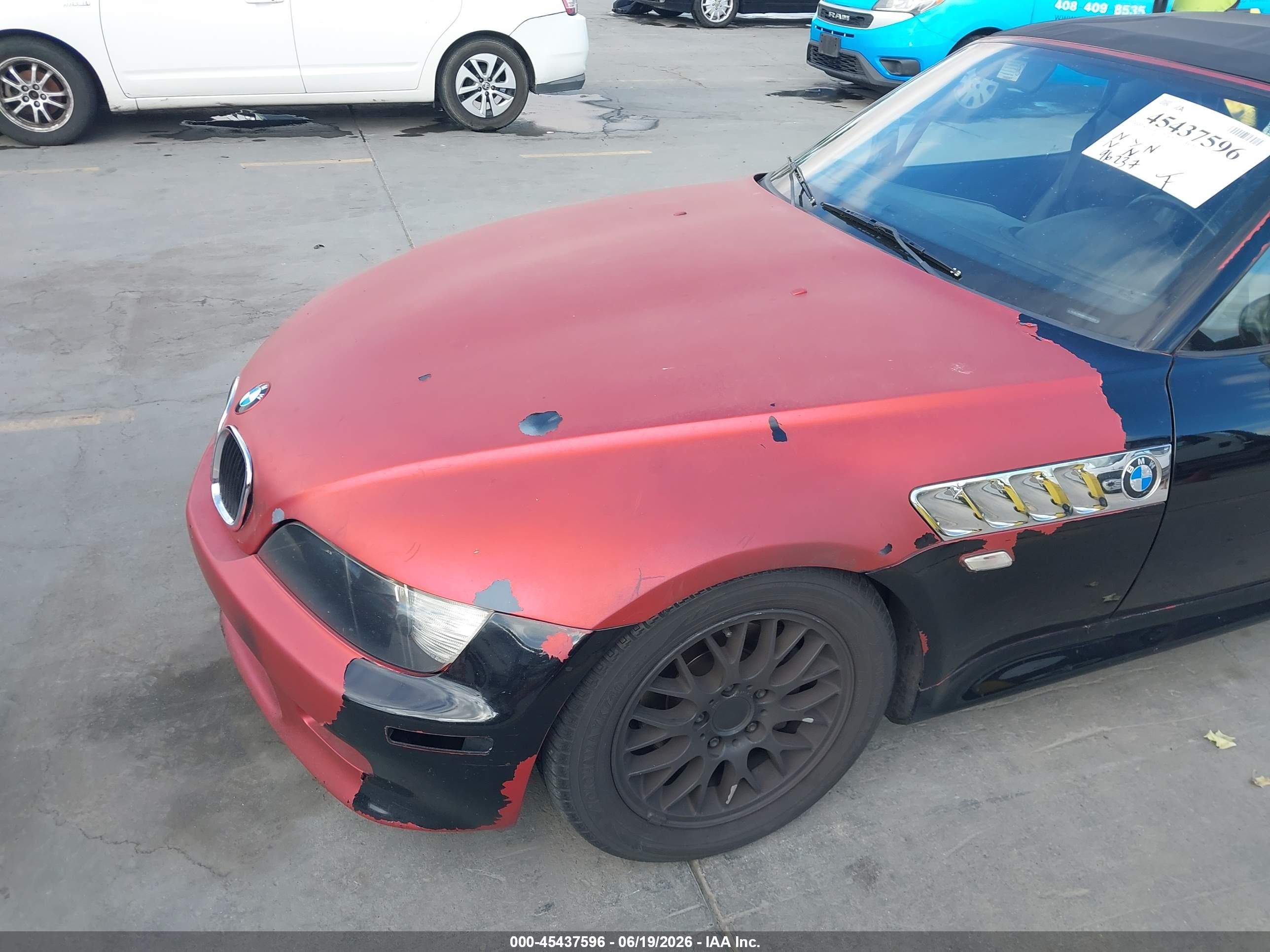 2000 Bmw Z3 2.3 Черный vin: 4USCH934XYLF85203