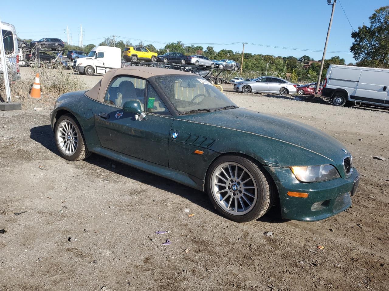 1997 Bmw Motorrad Z3 Зеленый vin: 4USCJ3320VLC01490