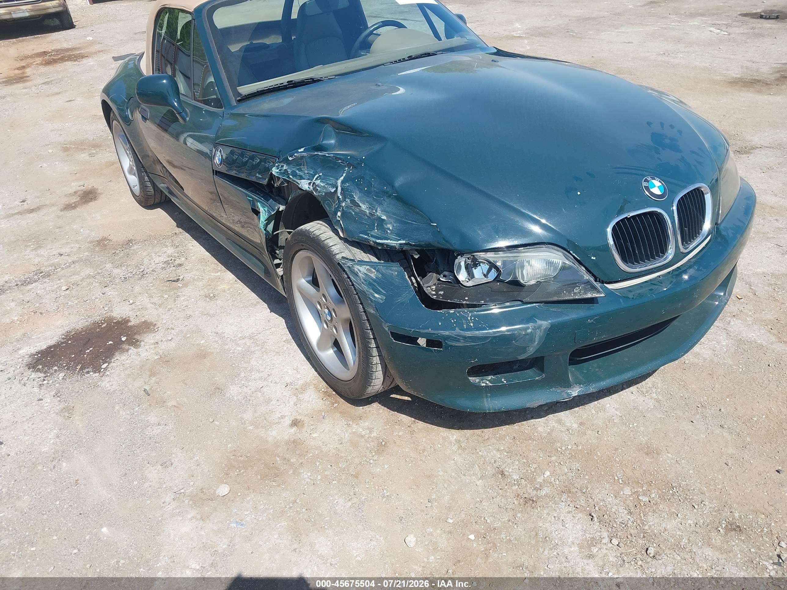 1998 Bmw Z3 2.8 Tan vin: 4USCJ3320WLC12619