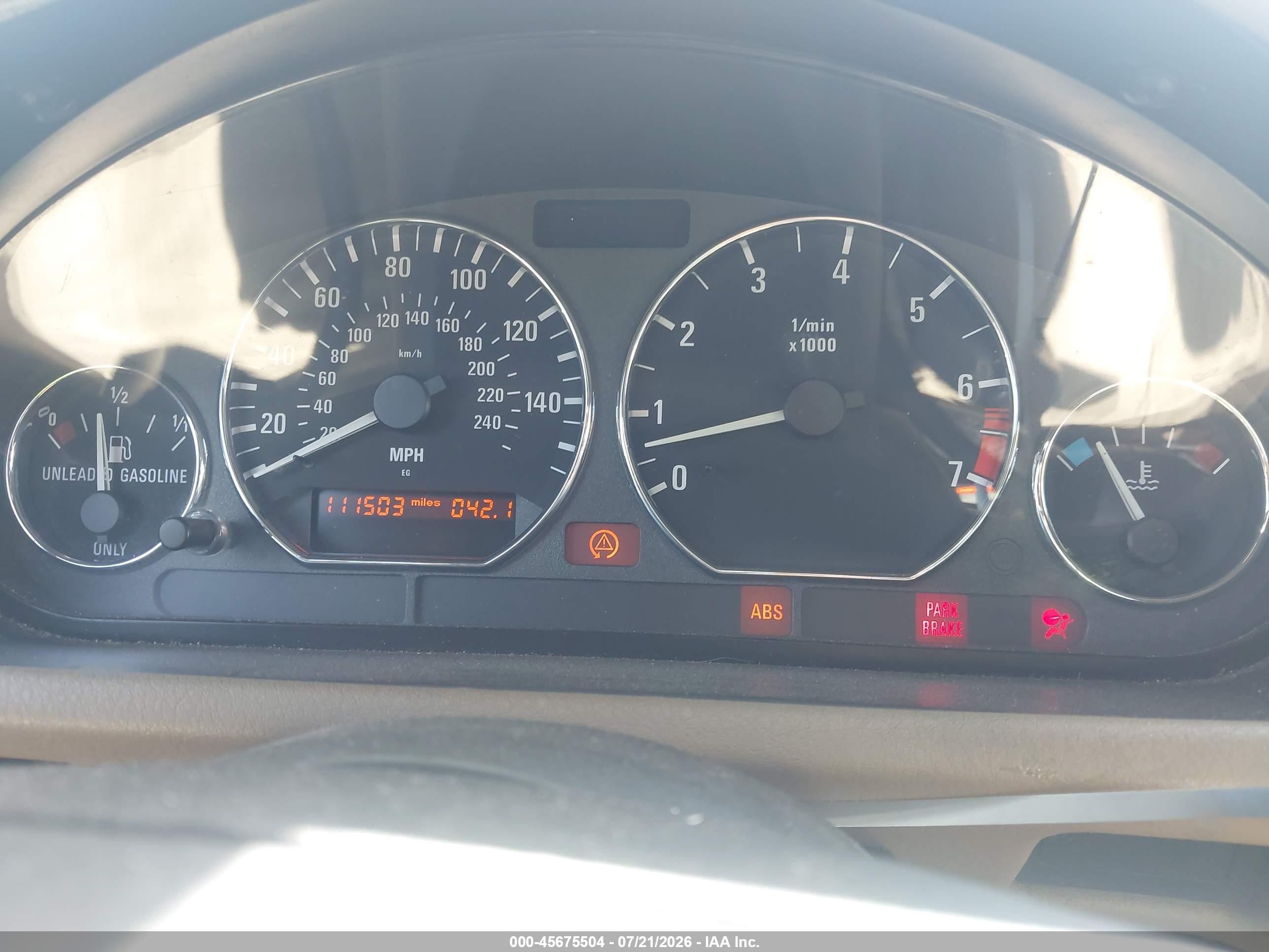 1998 Bmw Z3 2.8 Tan vin: 4USCJ3320WLC12619