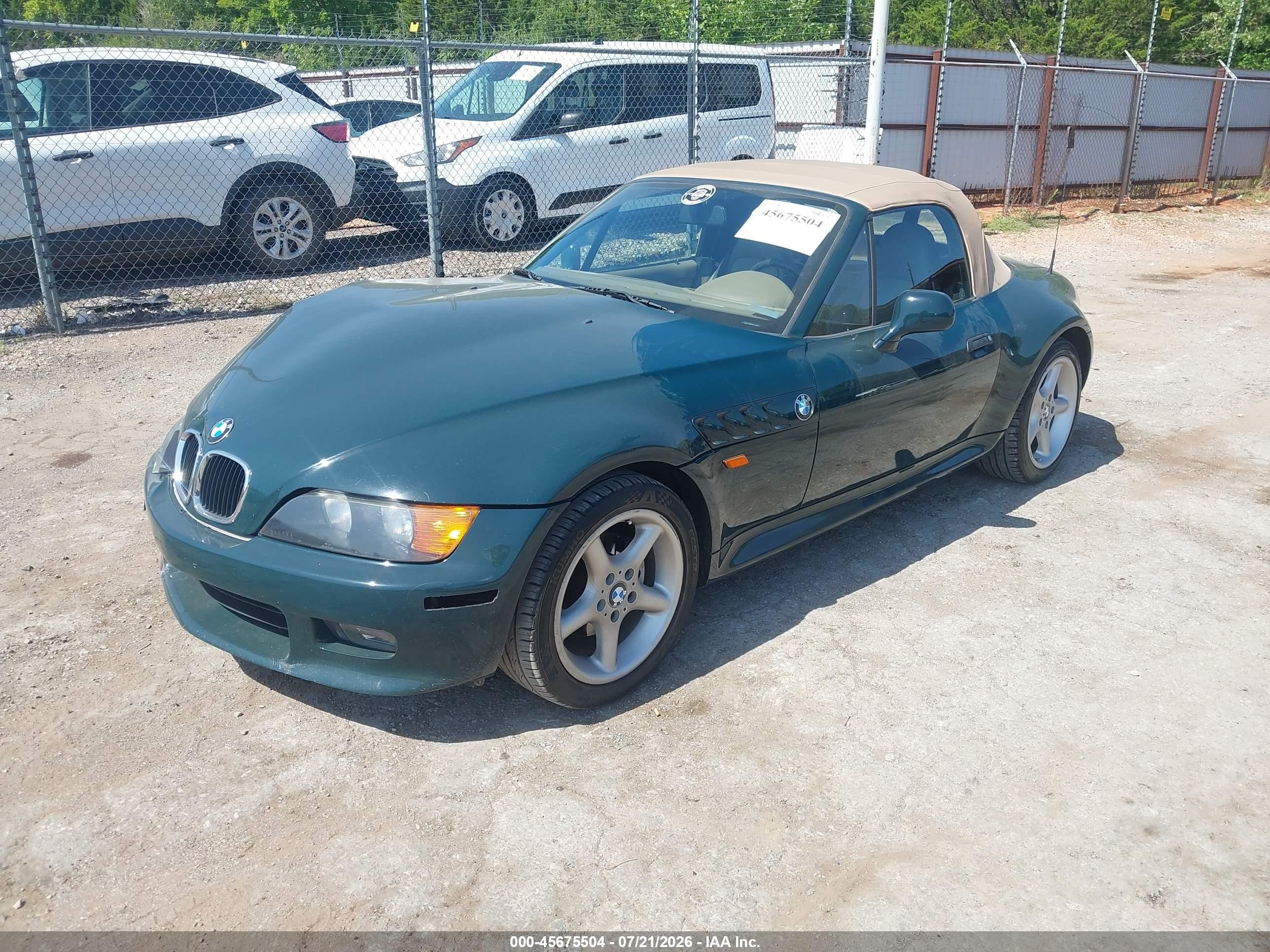 1998 Bmw Z3 2.8 Tan vin: 4USCJ3320WLC12619