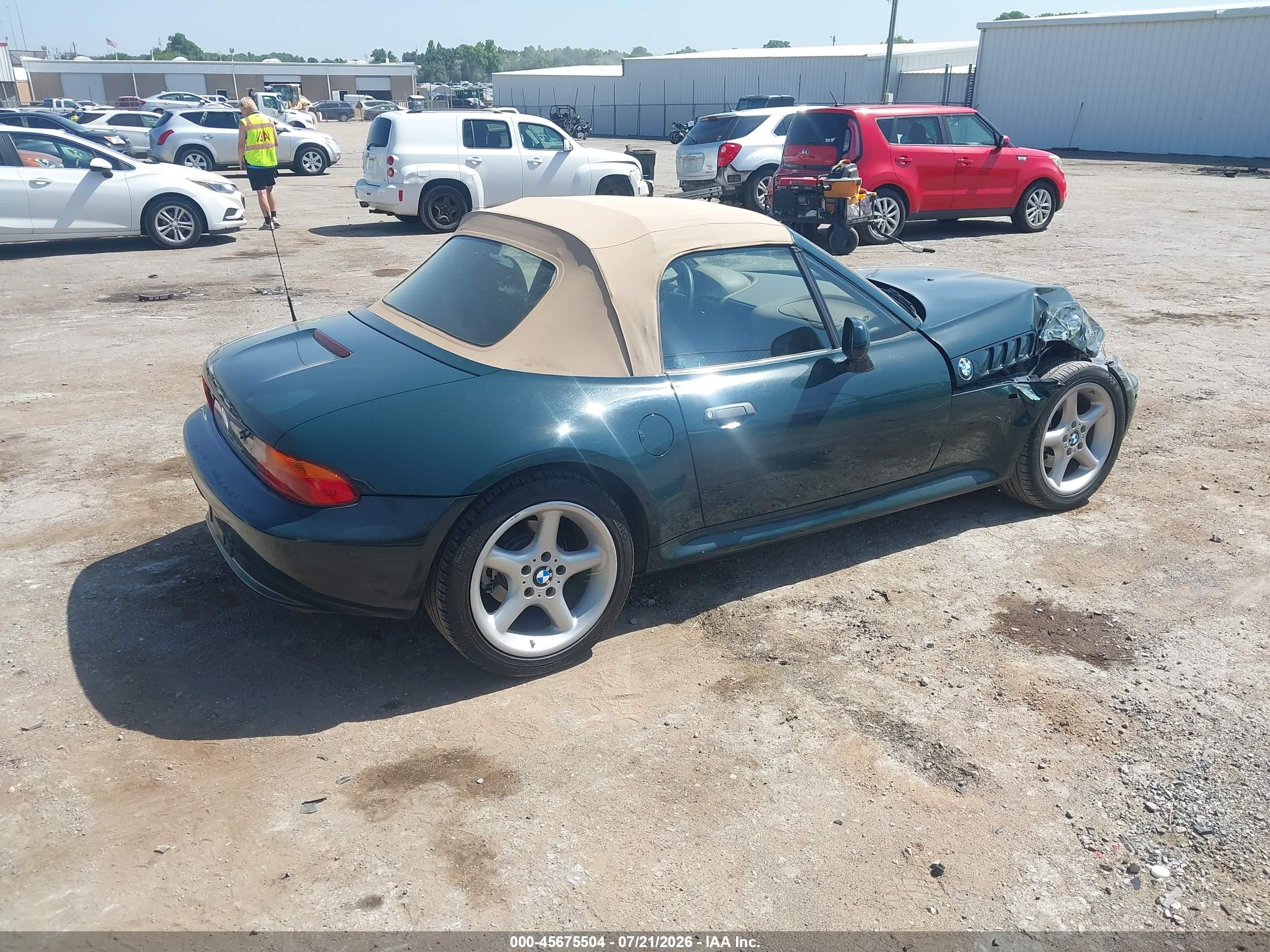 1998 Bmw Z3 2.8 Tan vin: 4USCJ3320WLC12619