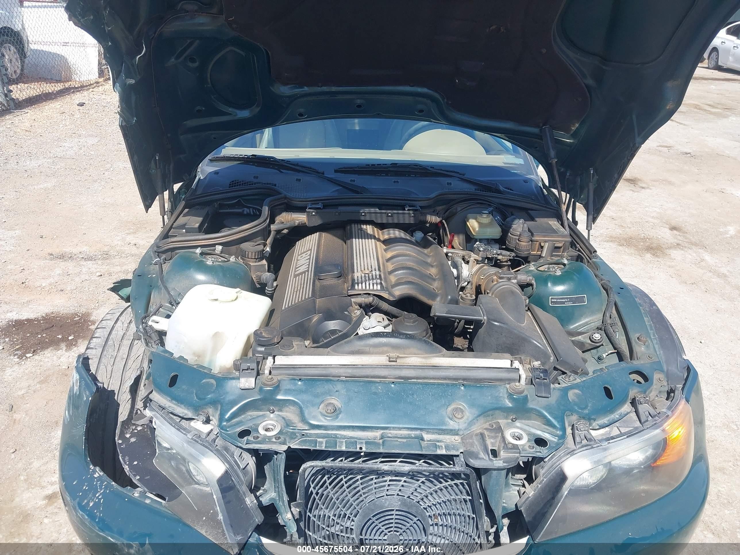 1998 Bmw Z3 2.8 Tan vin: 4USCJ3320WLC12619