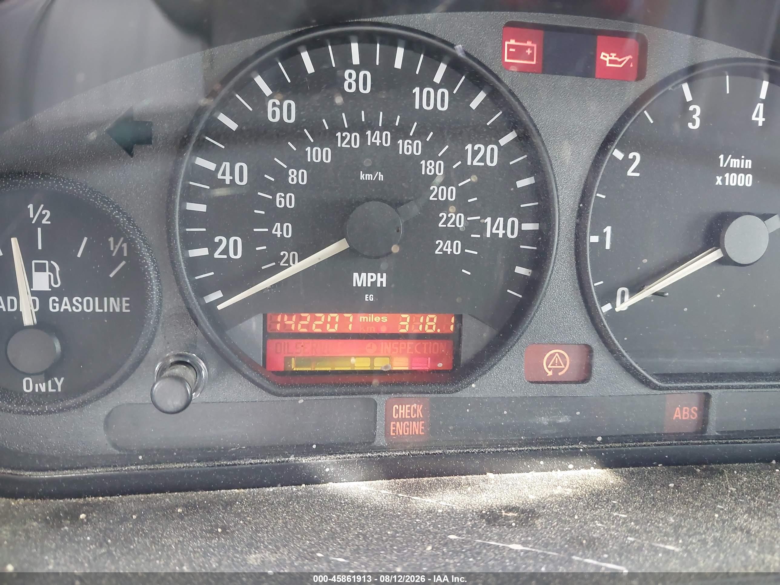 1998 Bmw Z3 2.8 Silver vin: 4USCJ3322WLC11357