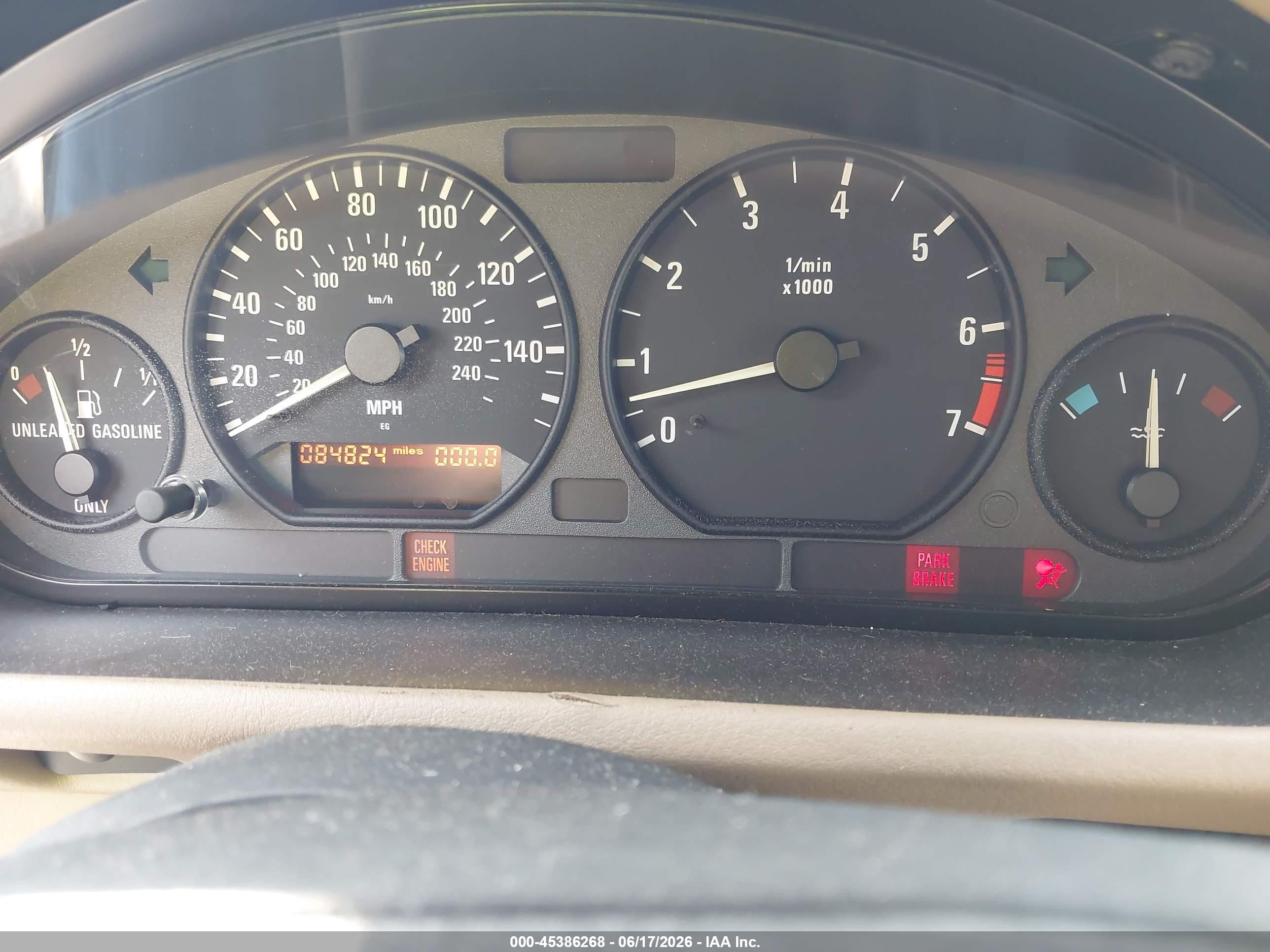 1998 Bmw Z3 2.8 Green vin: 4USCJ3325WLB62896