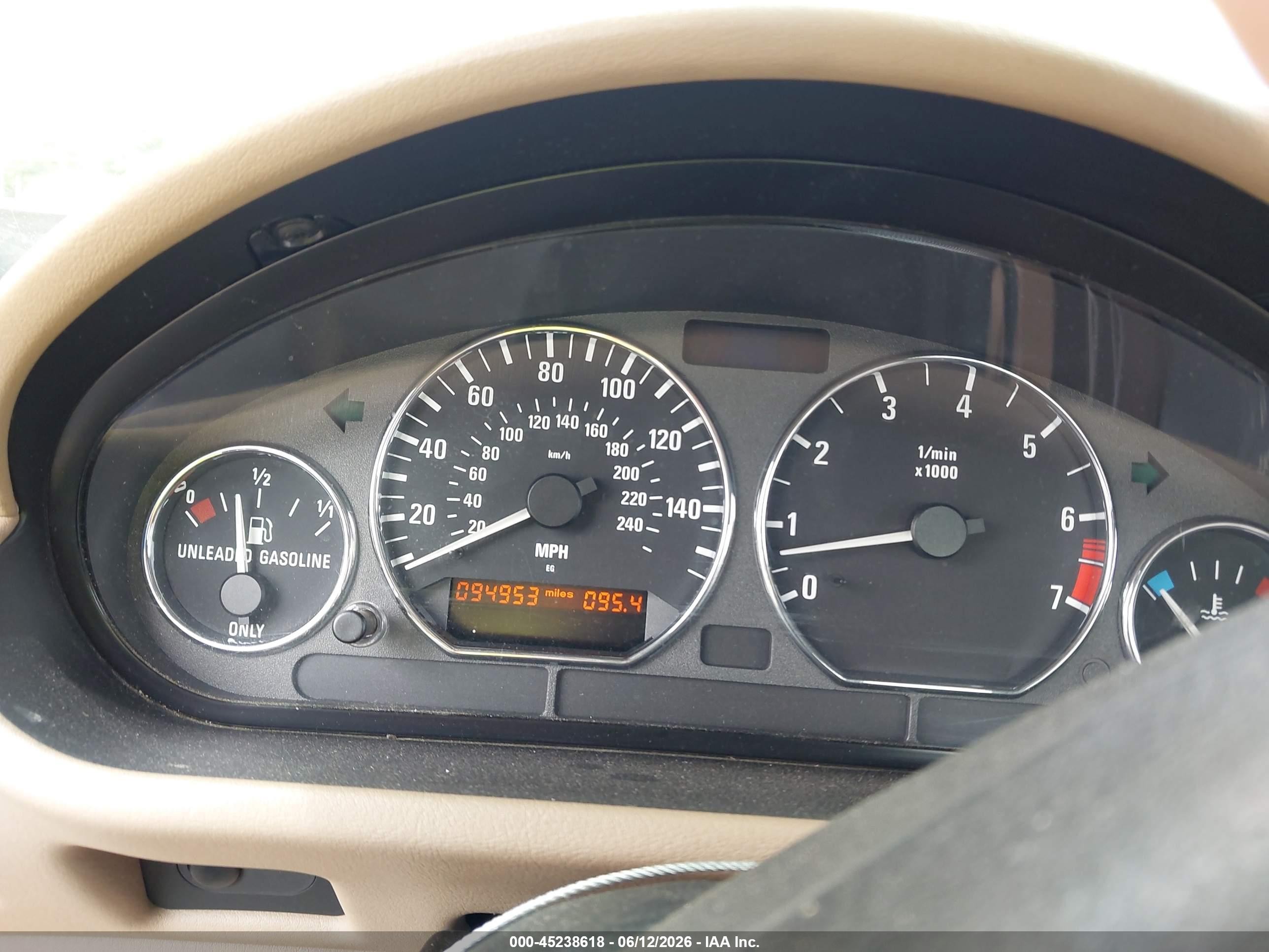 1997 Bmw Z3 2.8l Roadster Зеленый vin: 4USCJ3326VLC04152