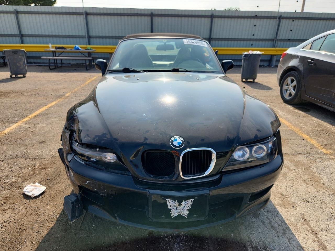 1997 Bmw Z3 2.8 Black vin: 4USCJ3326VLC09318