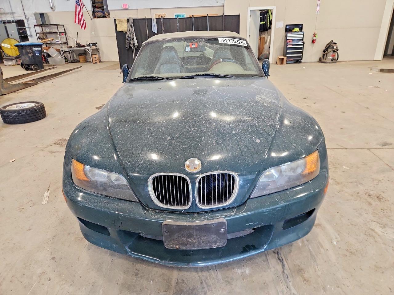 1997 Bmw Z3 2.8 Green vin: 4USCJ3327VLC06203