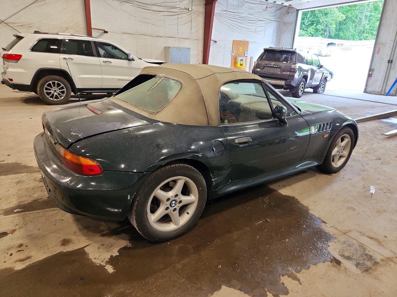 1997 Bmw Z3 2.8 Green vin: 4USCJ3327VLC06203