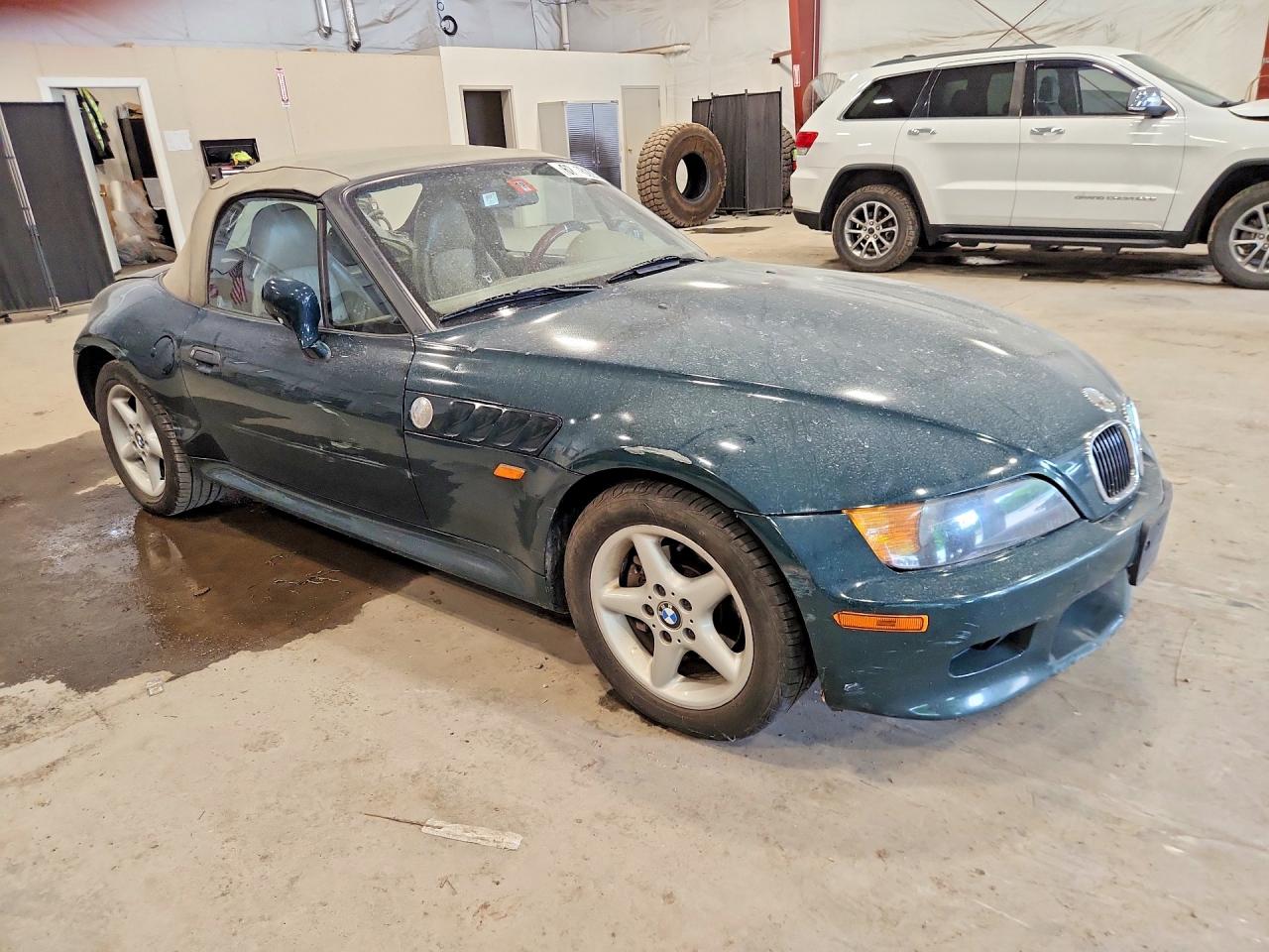 1997 Bmw Z3 2.8 Green vin: 4USCJ3327VLC06203