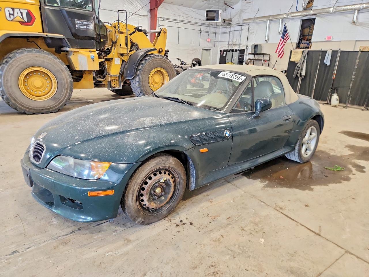 1997 Bmw Z3 2.8 Green vin: 4USCJ3327VLC06203