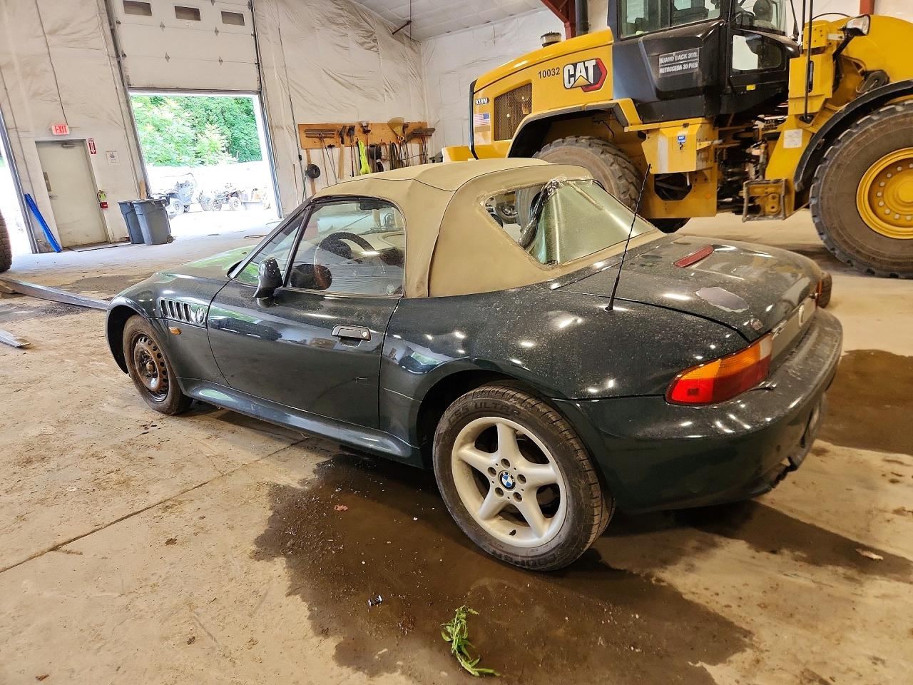 1997 Bmw Z3 2.8 Green vin: 4USCJ3327VLC06203