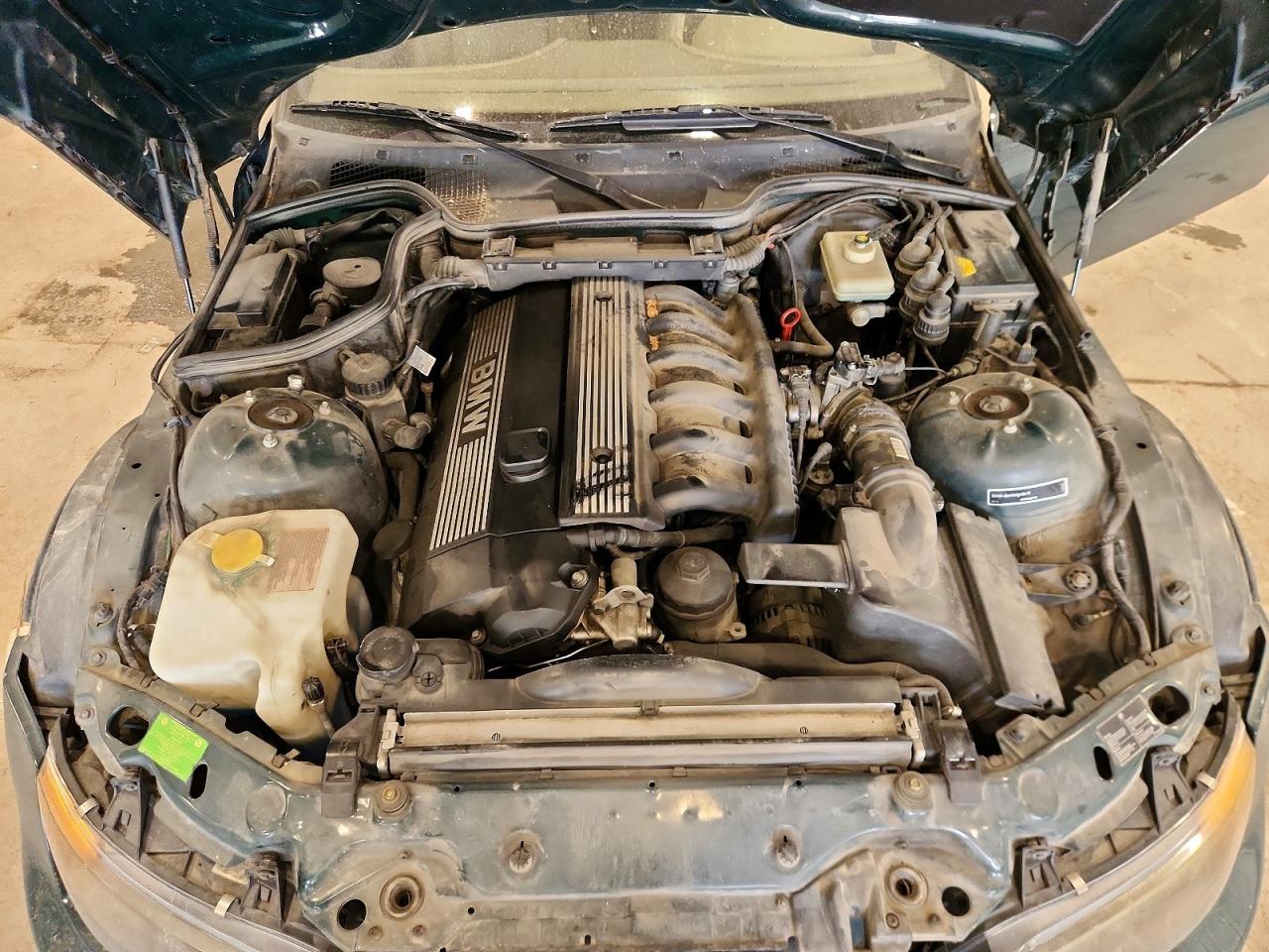 1997 Bmw Z3 2.8 Green vin: 4USCJ3327VLC06203