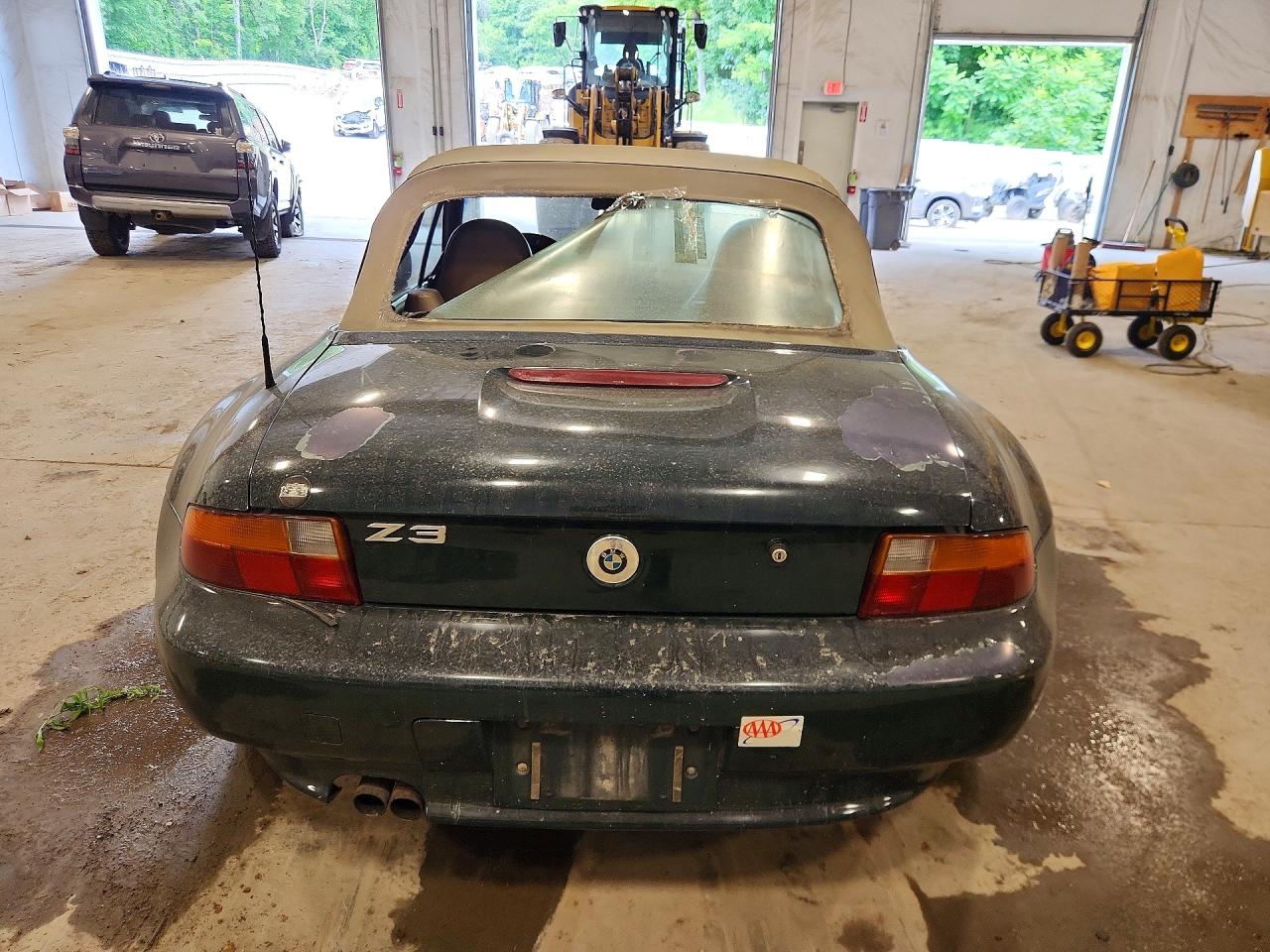 1997 Bmw Z3 2.8 Green vin: 4USCJ3327VLC06203
