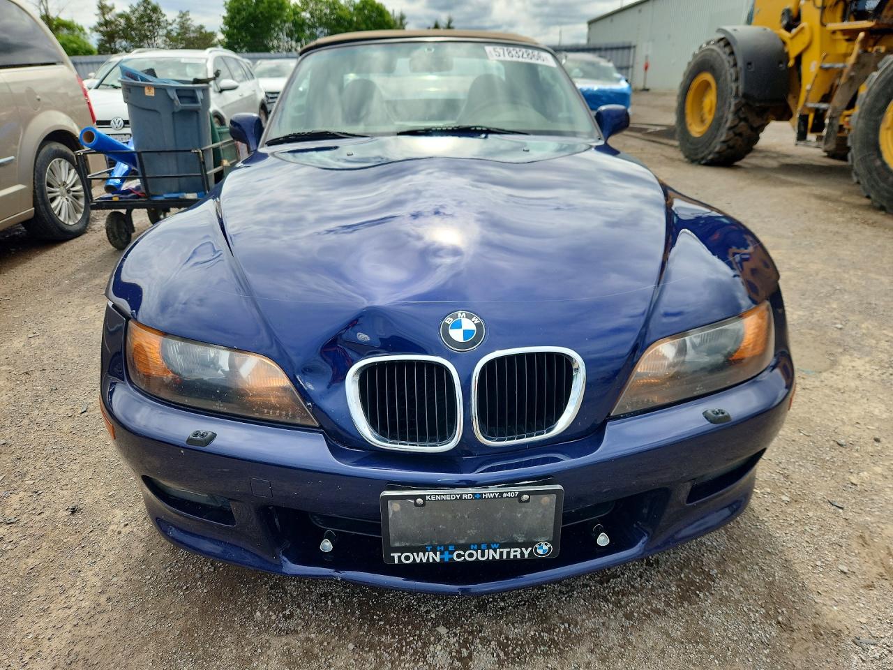 1997 Bmw Z3 2.8 Blue vin: 4USCJ3328VLC00541