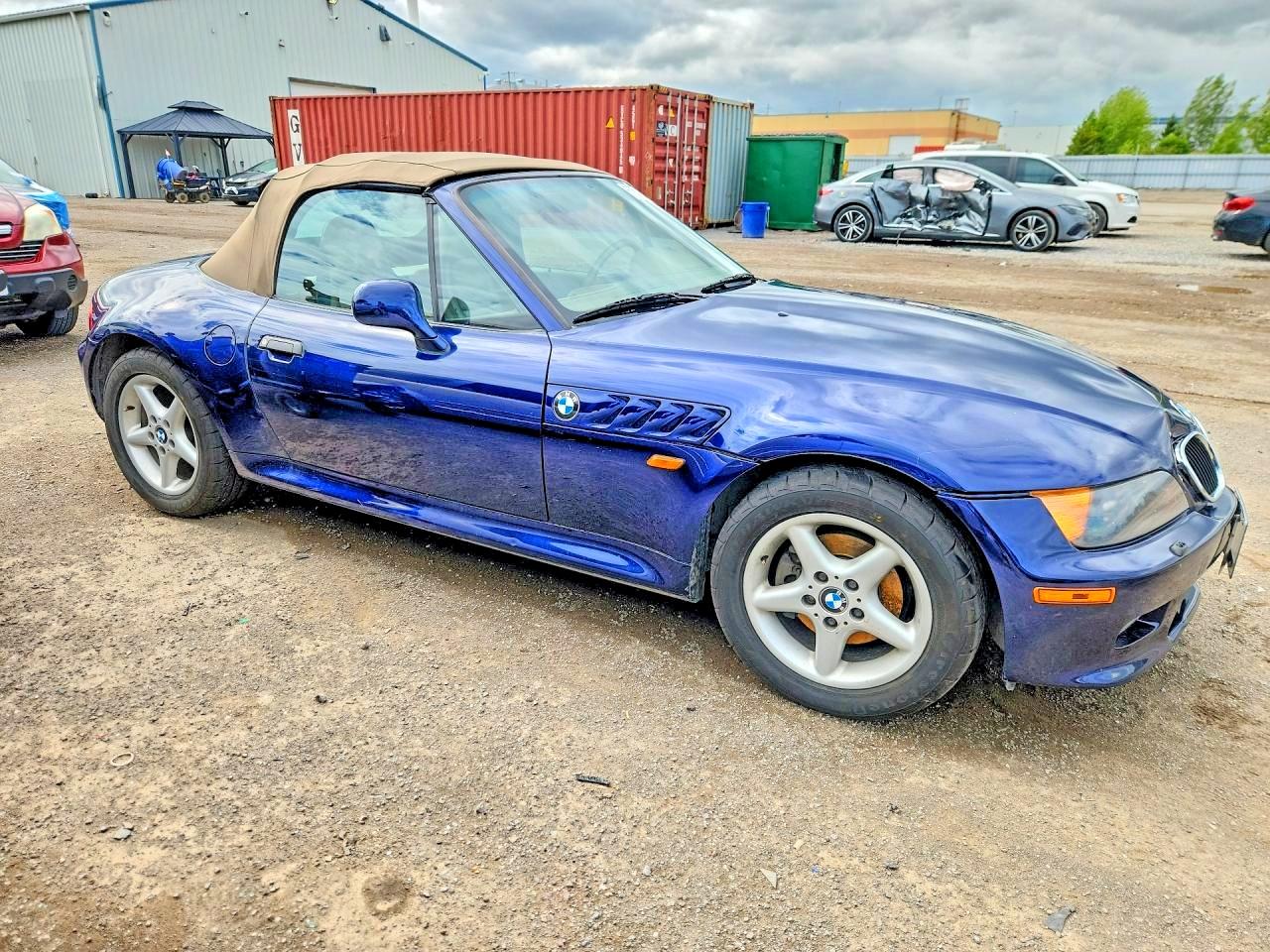 1997 Bmw Z3 2.8 Blue vin: 4USCJ3328VLC00541