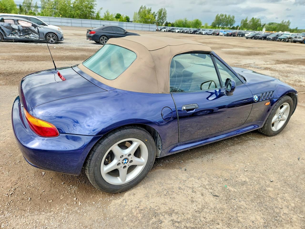 1997 Bmw Z3 2.8 Blue vin: 4USCJ3328VLC00541