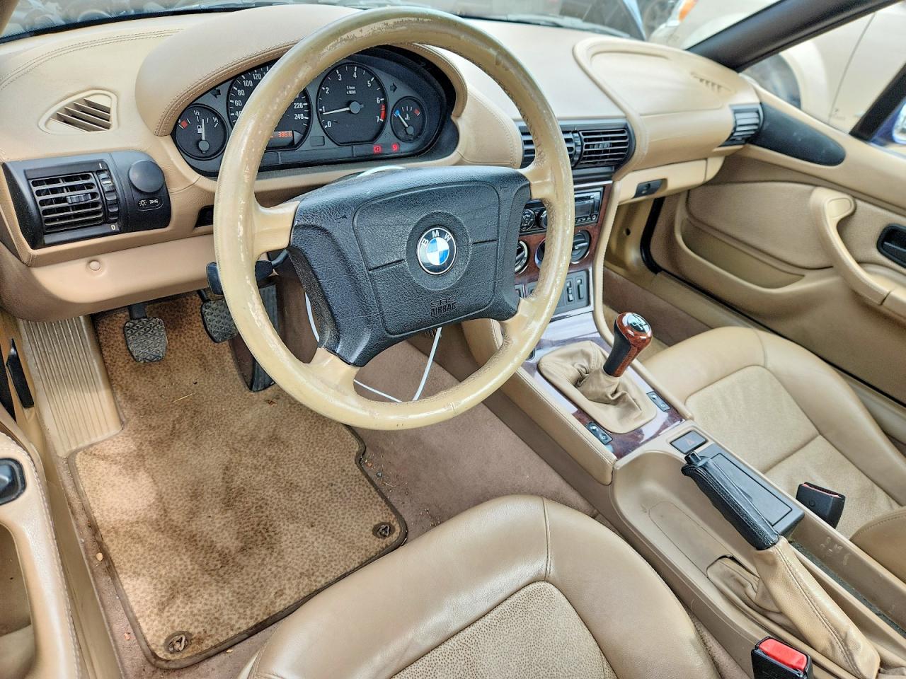1997 Bmw Z3 2.8 Blue vin: 4USCJ3328VLC00541