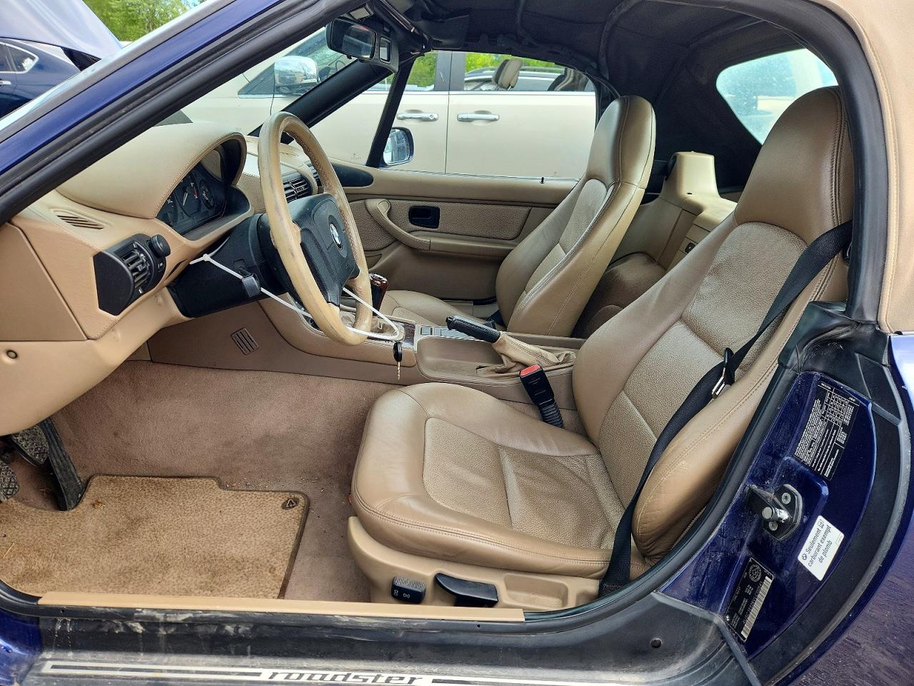 1997 Bmw Z3 2.8 Blue vin: 4USCJ3328VLC00541