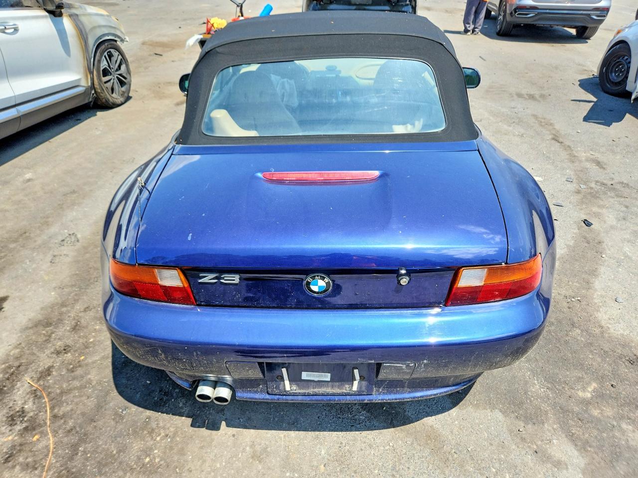 1997 Bmw Z3 2.8 Blue vin: 4USCJ3328VLC07389