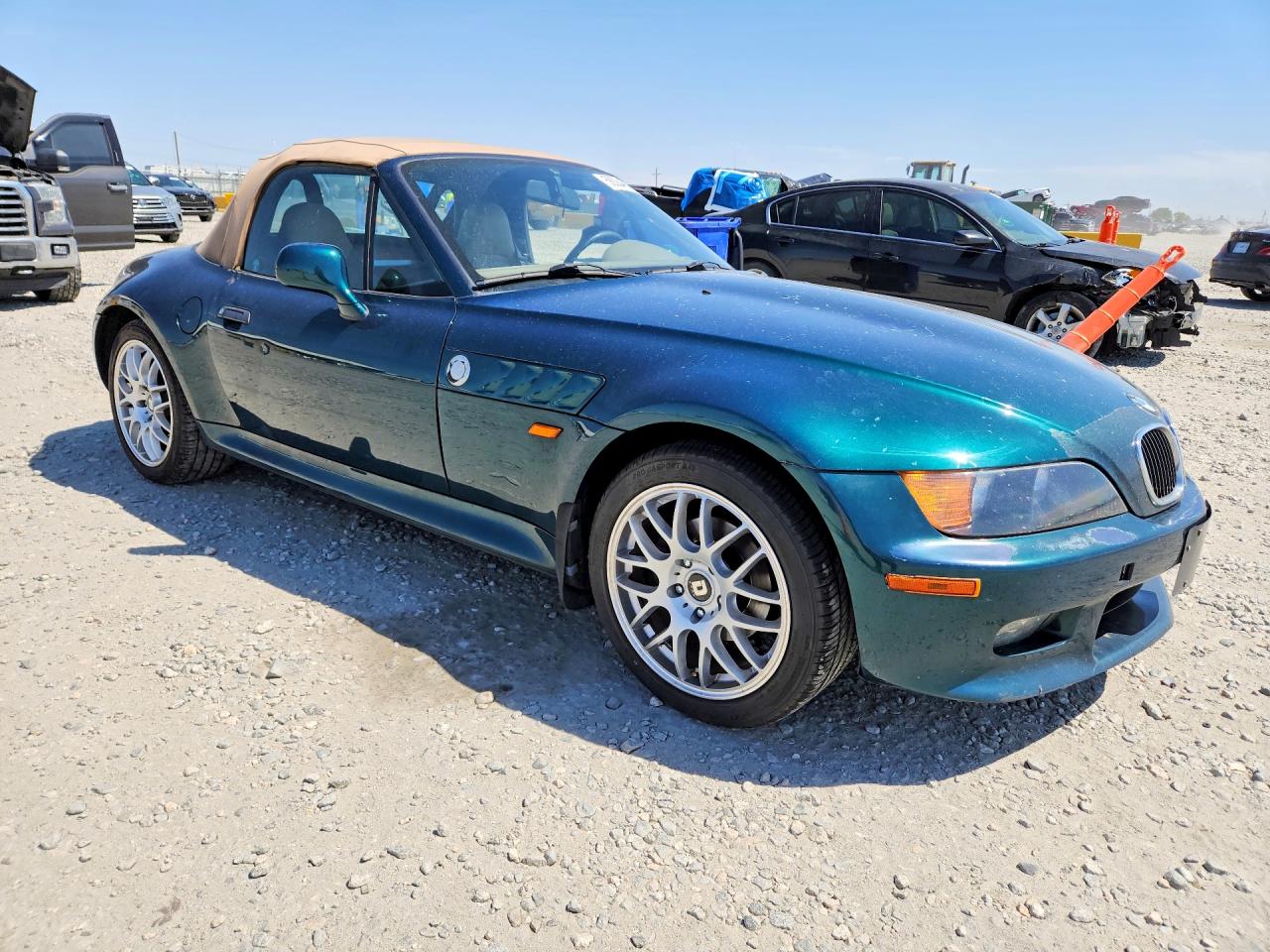 1998 Bmw Z3 2.8 Зеленый vin: 4USCJ3328WLC11847