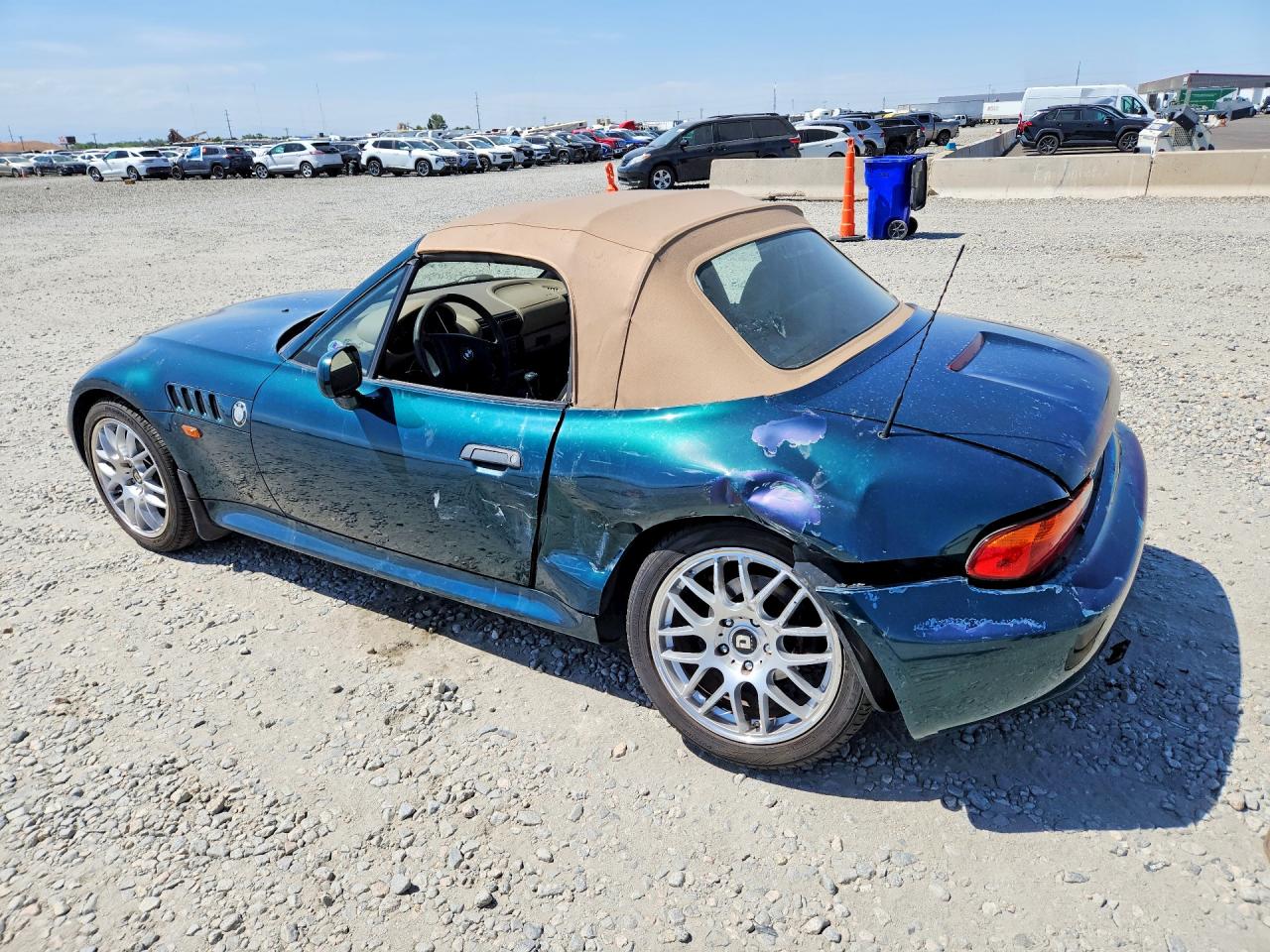 1998 Bmw Z3 2.8 Зеленый vin: 4USCJ3328WLC11847