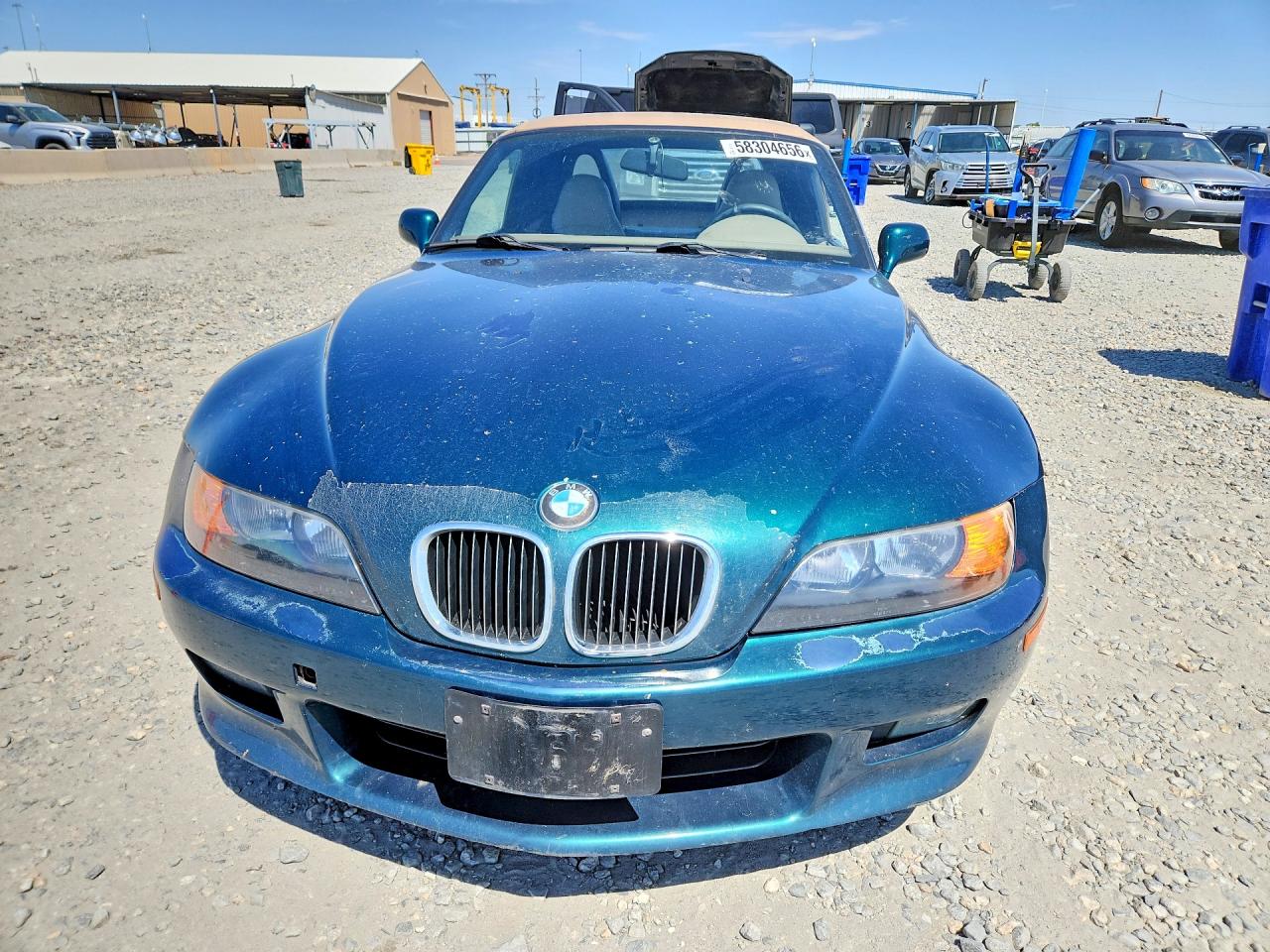 1998 Bmw Z3 2.8 Зеленый vin: 4USCJ3328WLC11847