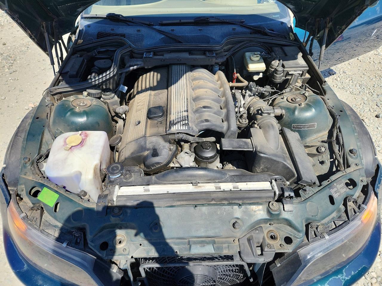 1998 Bmw Z3 2.8 Зеленый vin: 4USCJ3328WLC11847