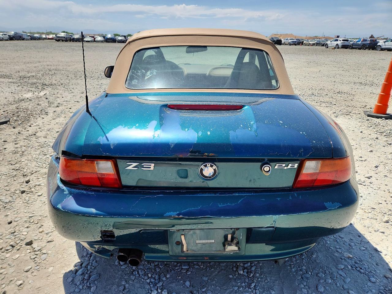 1998 Bmw Z3 2.8 Зеленый vin: 4USCJ3328WLC11847