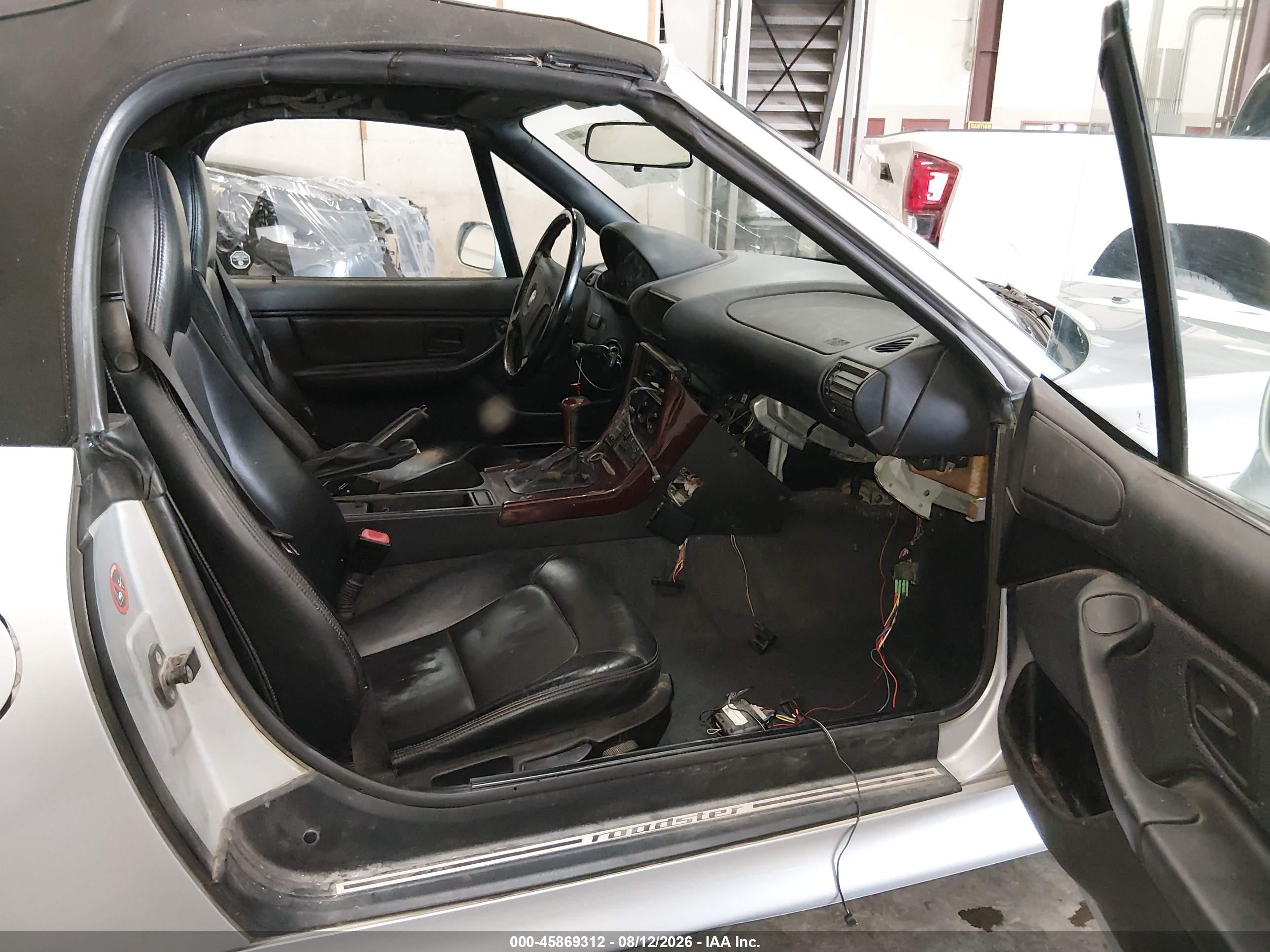 1997 Bmw Z3 2.8l Roadster Silver vin: 4USCJ3329VLC01293