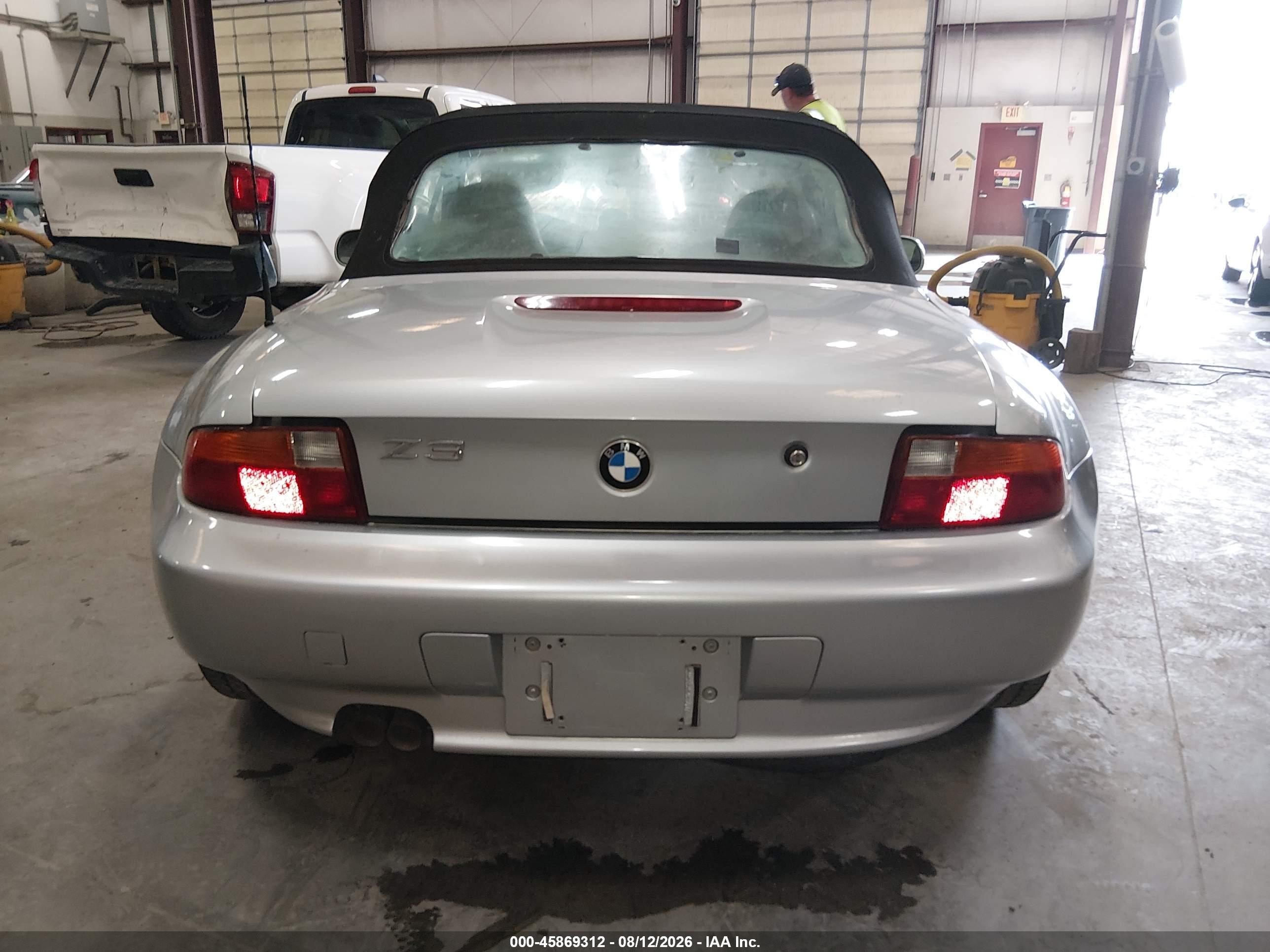 1997 Bmw Z3 2.8l Roadster Silver vin: 4USCJ3329VLC01293
